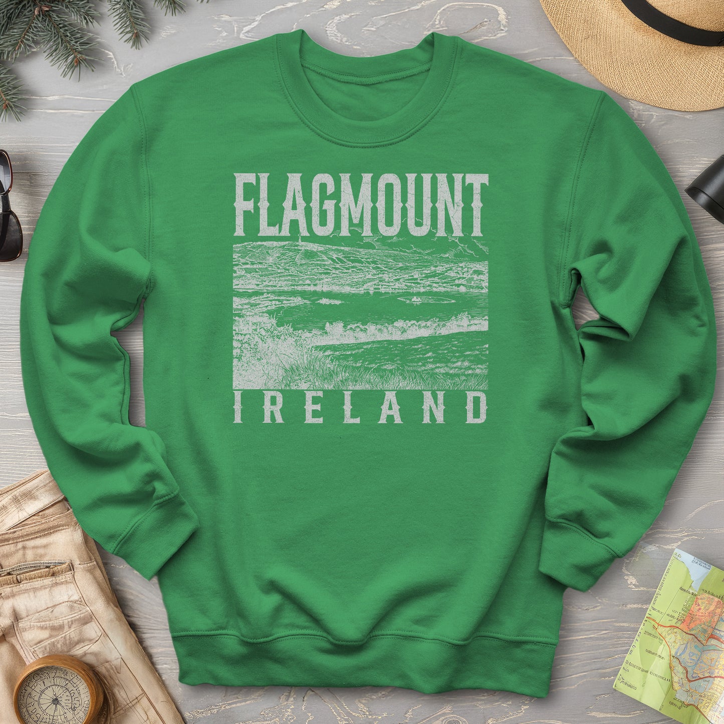 Flagmount Ireland Sketch Sweatshirt