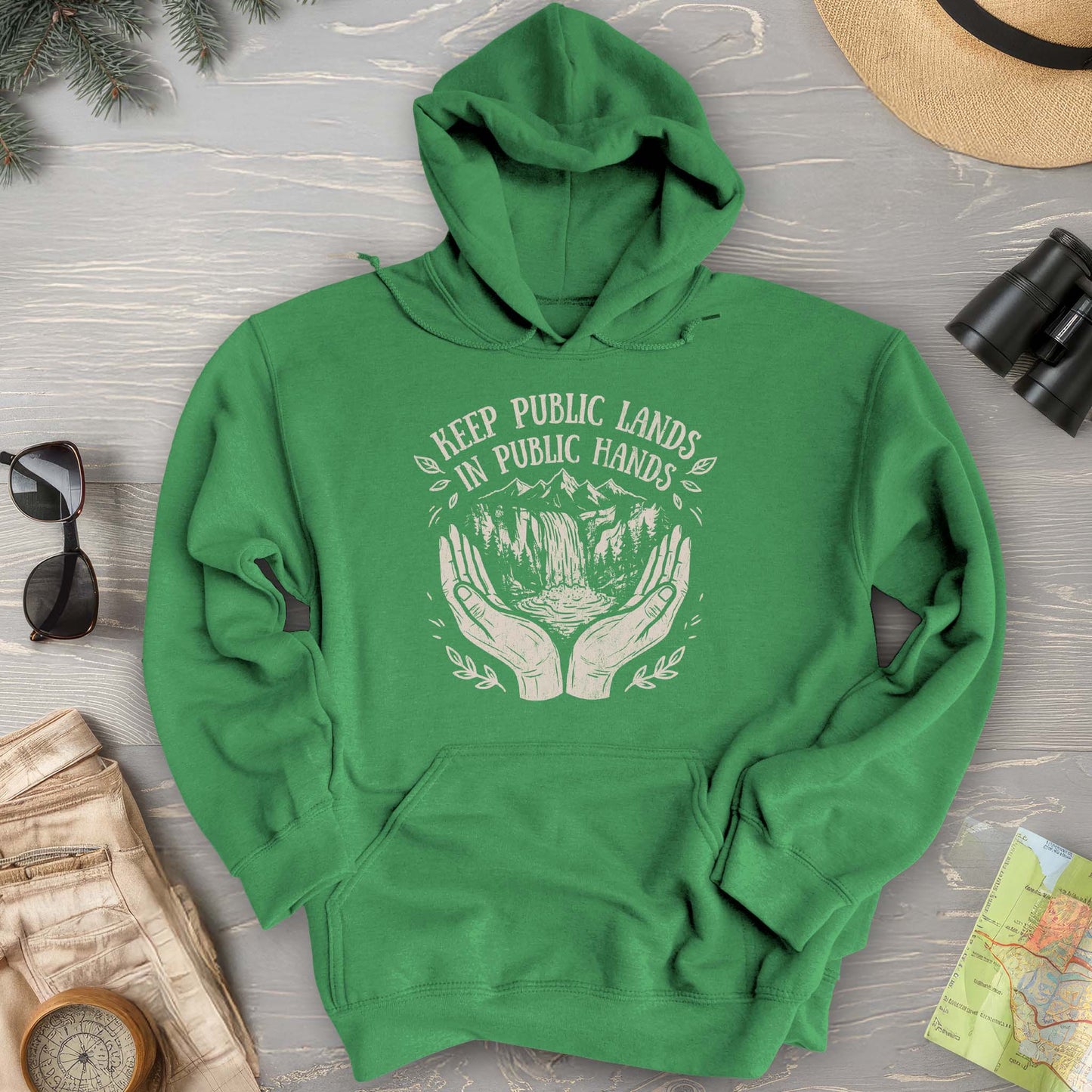 Public Lands Public Hands V2 Hoodie