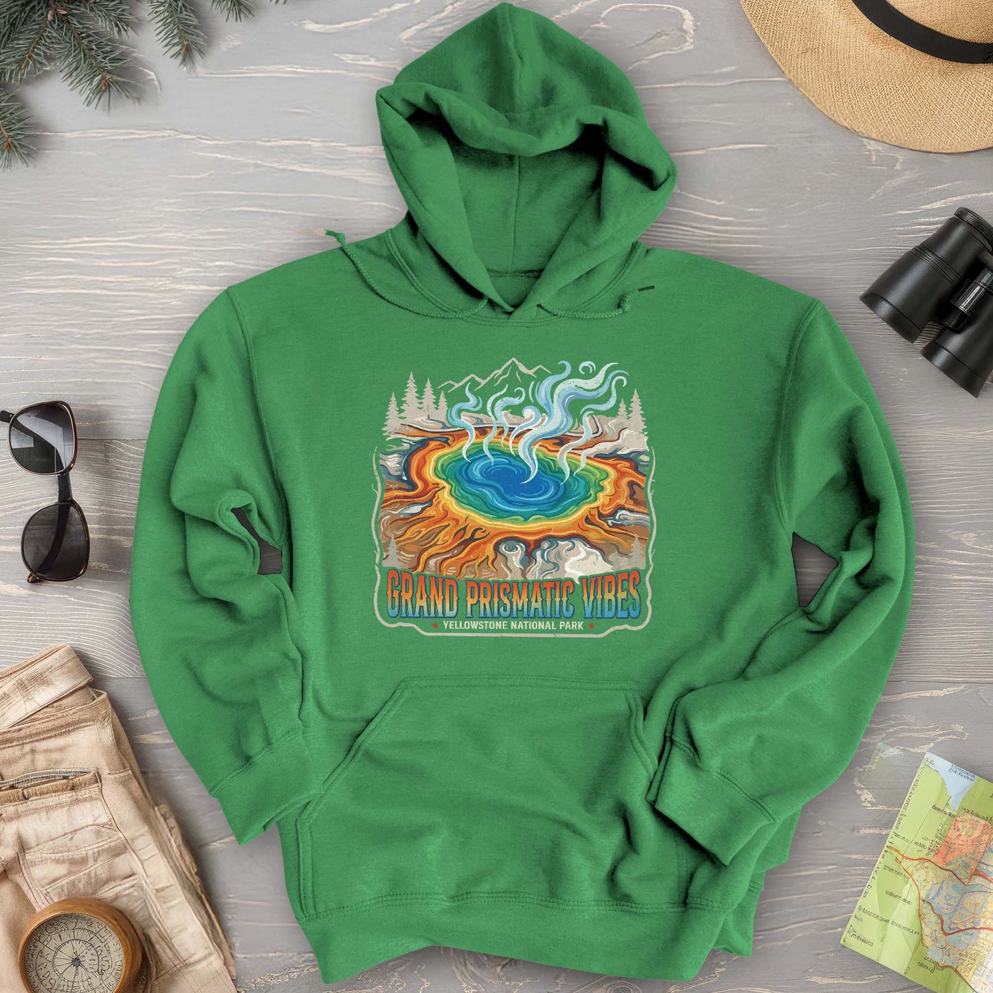 Grand Prismatic Vibes Hoodie