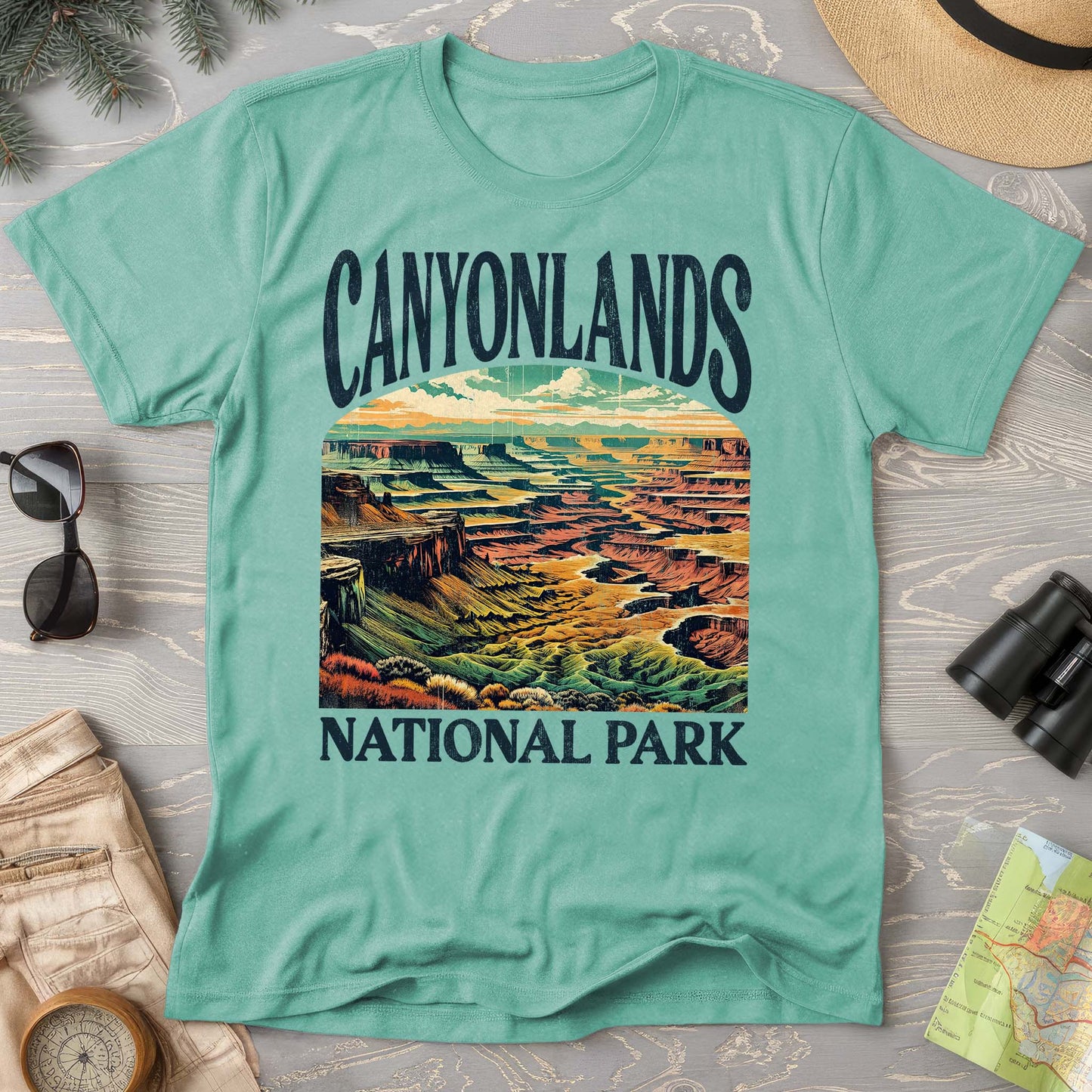 Canyonlands National Park "Big and Bold" Comfort Colors T-Shirt
