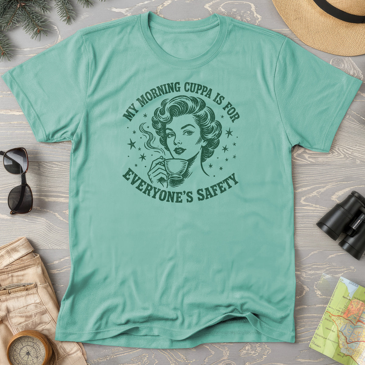 Morning Cuppa Safety T-Shirt