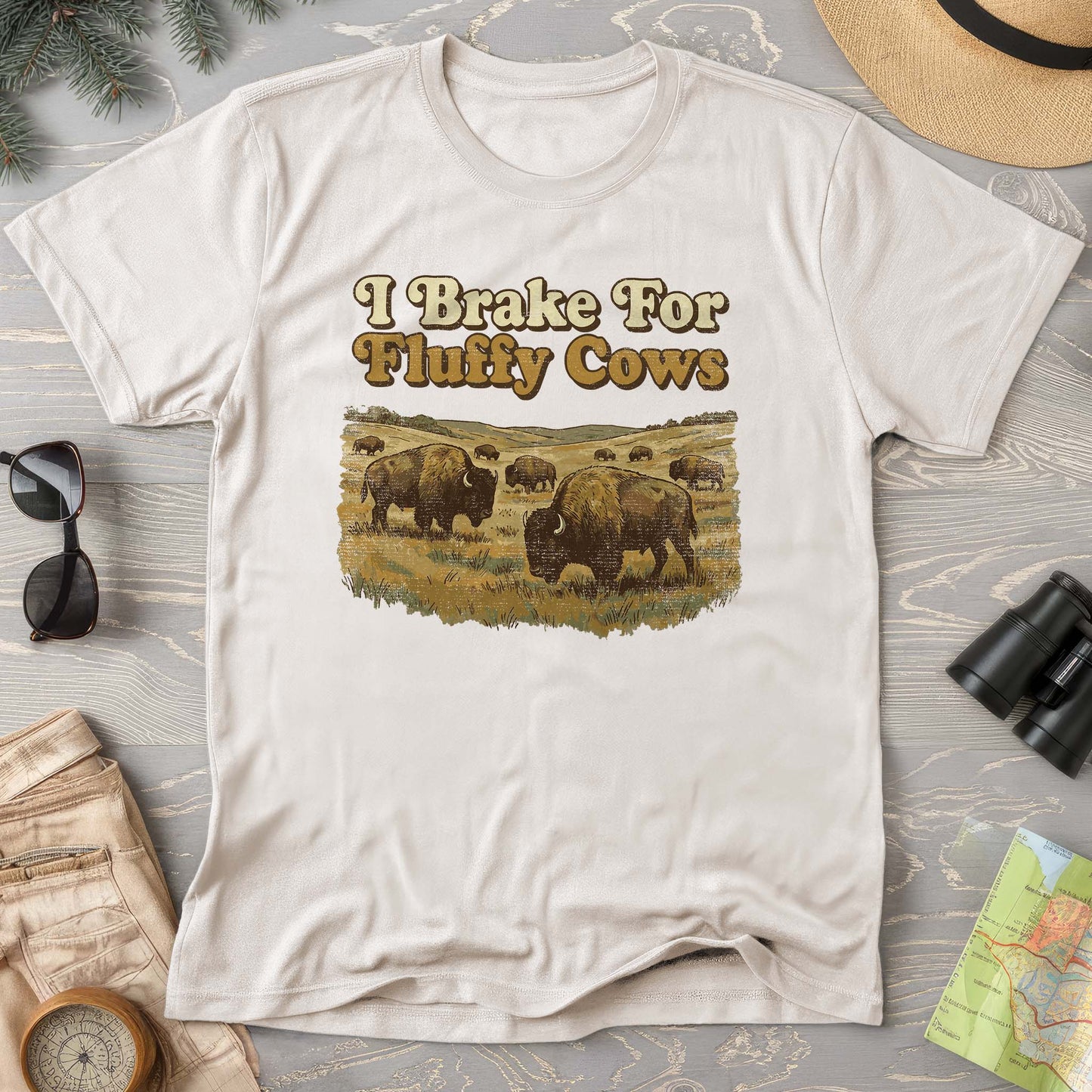 Fluffy Cow Brake T-Shirt