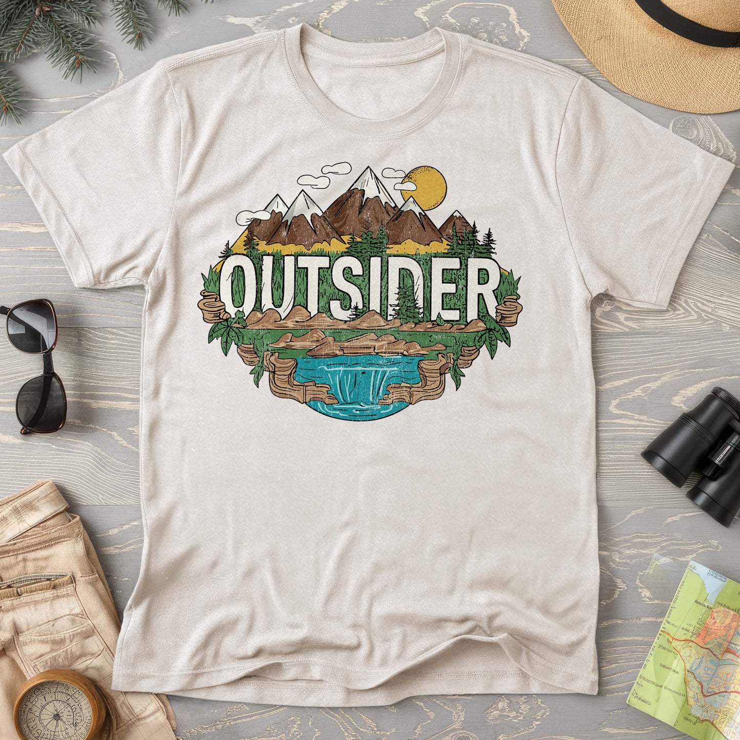 Outsider Comfort Colors Graphic T-Shirt