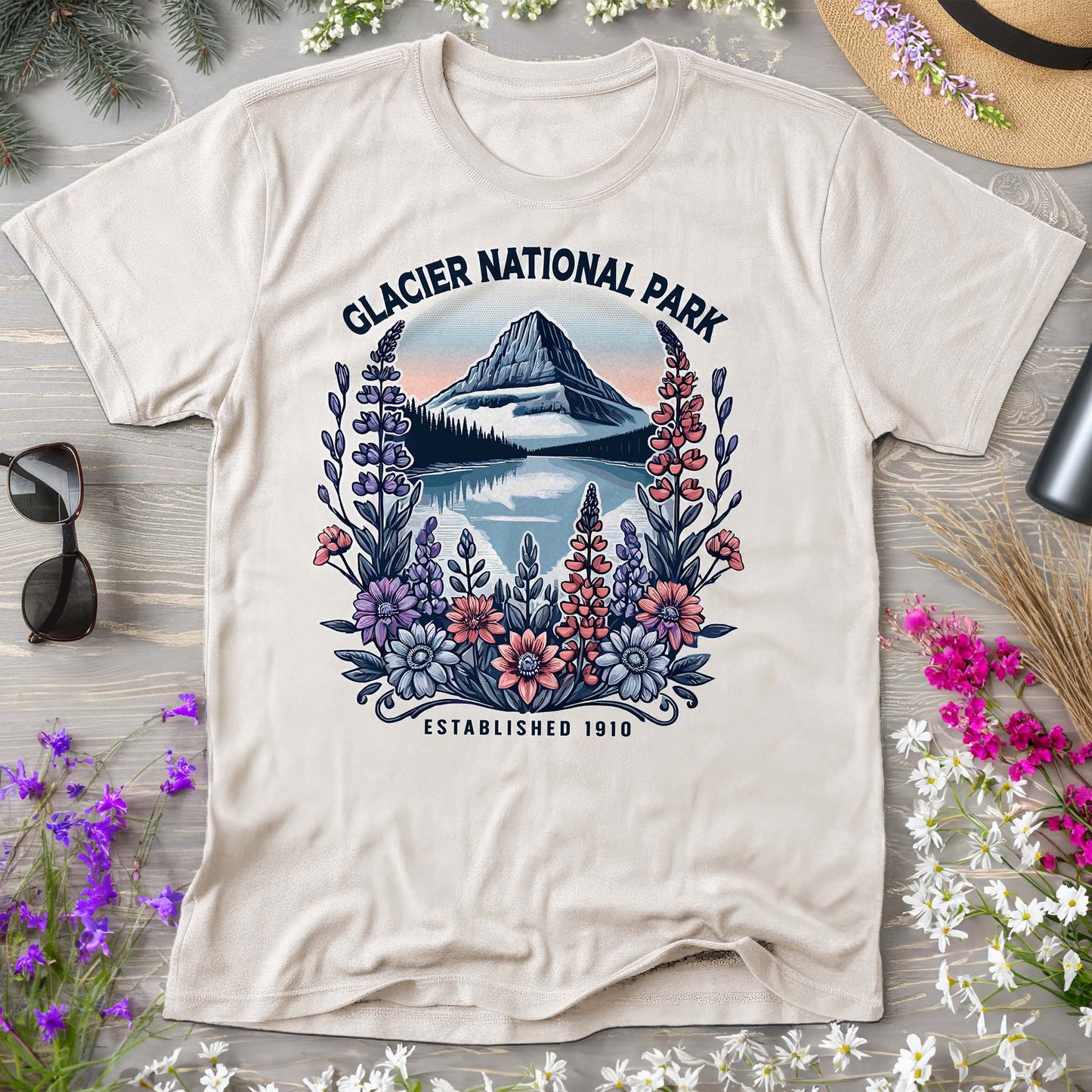 Glacier National Park "Wildflower" T-Shirt