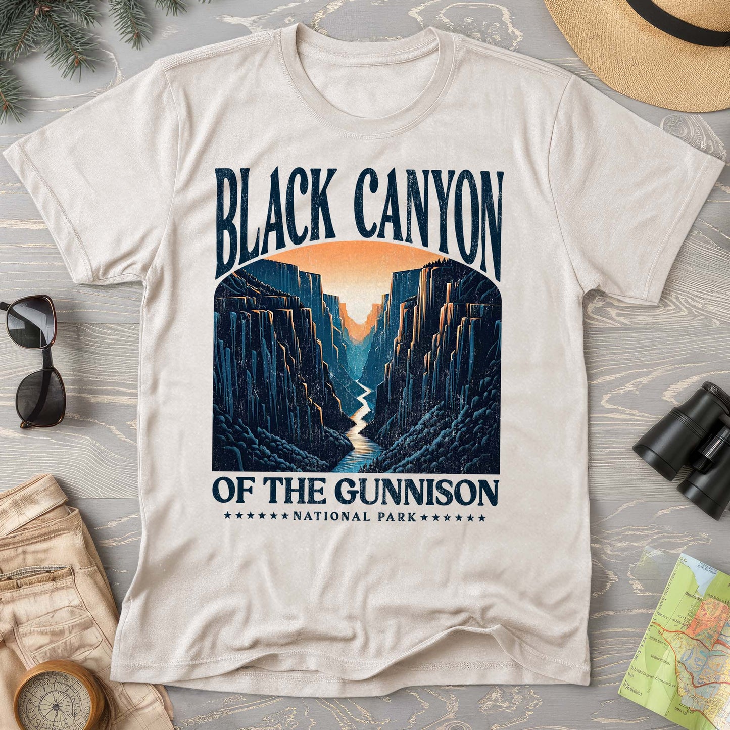 Black Canyon of the Gunnison National Park "Big and Bold" Comfort Colors T-Shirt