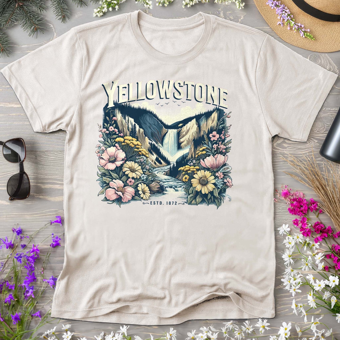 Yellowstone National Park "Wildflower" T-Shirt