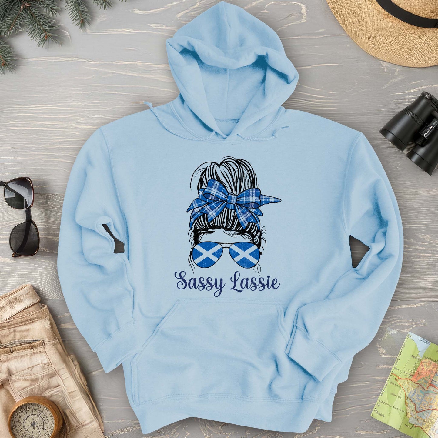 Scottish Sassy Lassy Hoodie