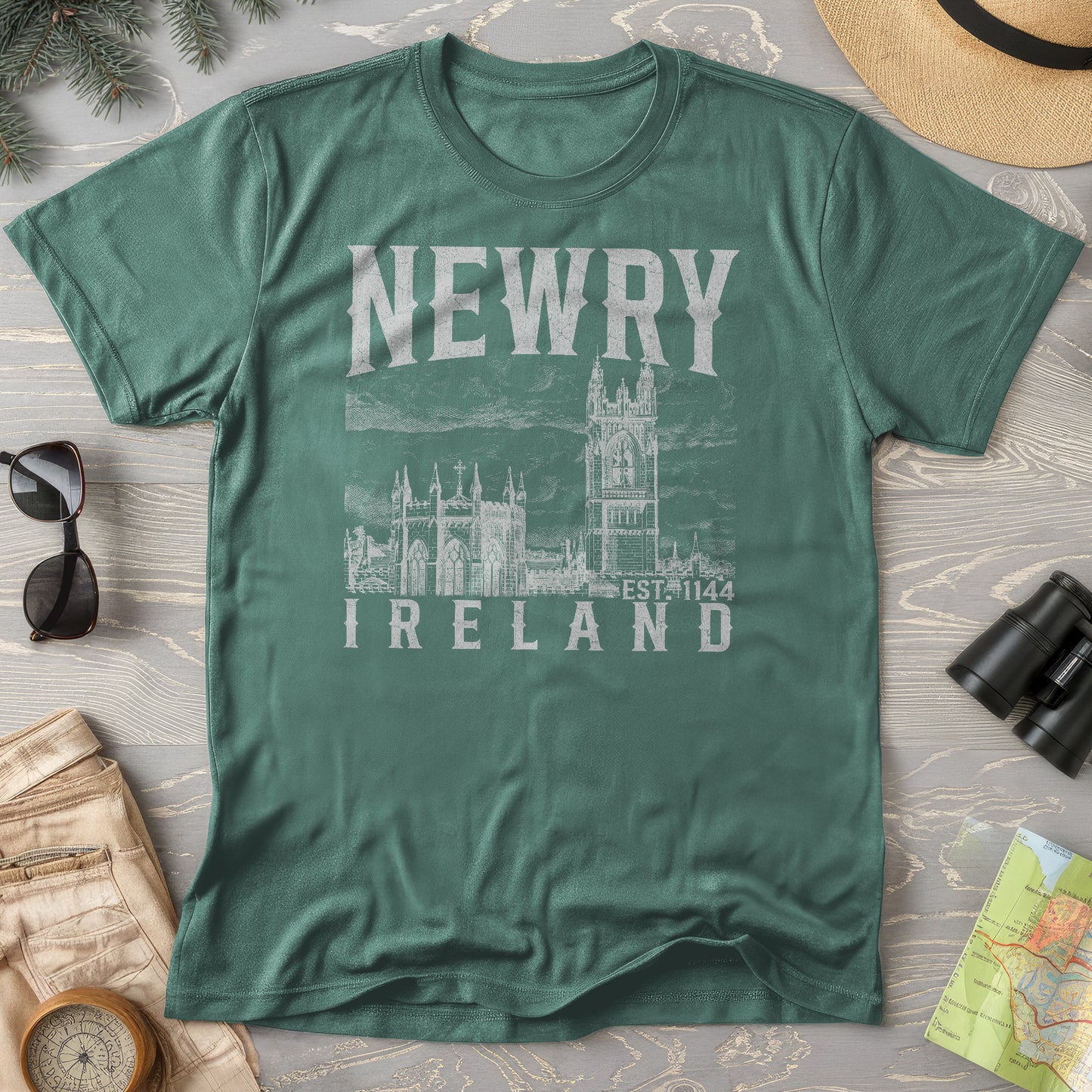 Newry Ireland Sketch T-Shirt