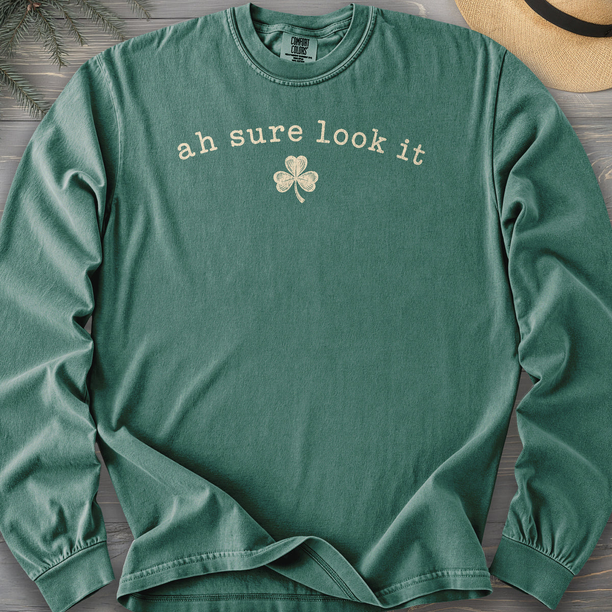 Ah Sure Look It Comfort Colors 6014 Long Sleeve