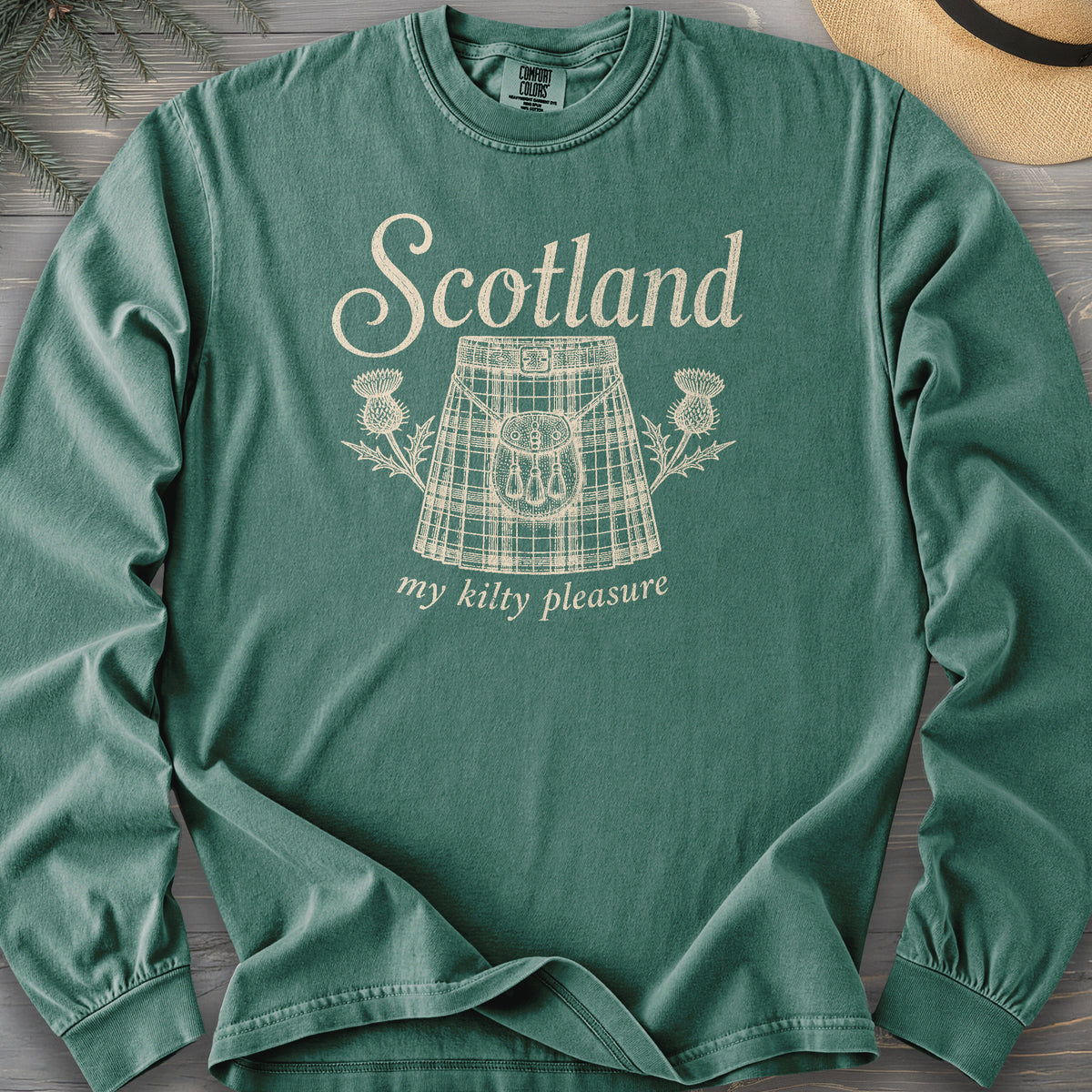 Scotland Kilty Pleasure Long Sleeve Shirt