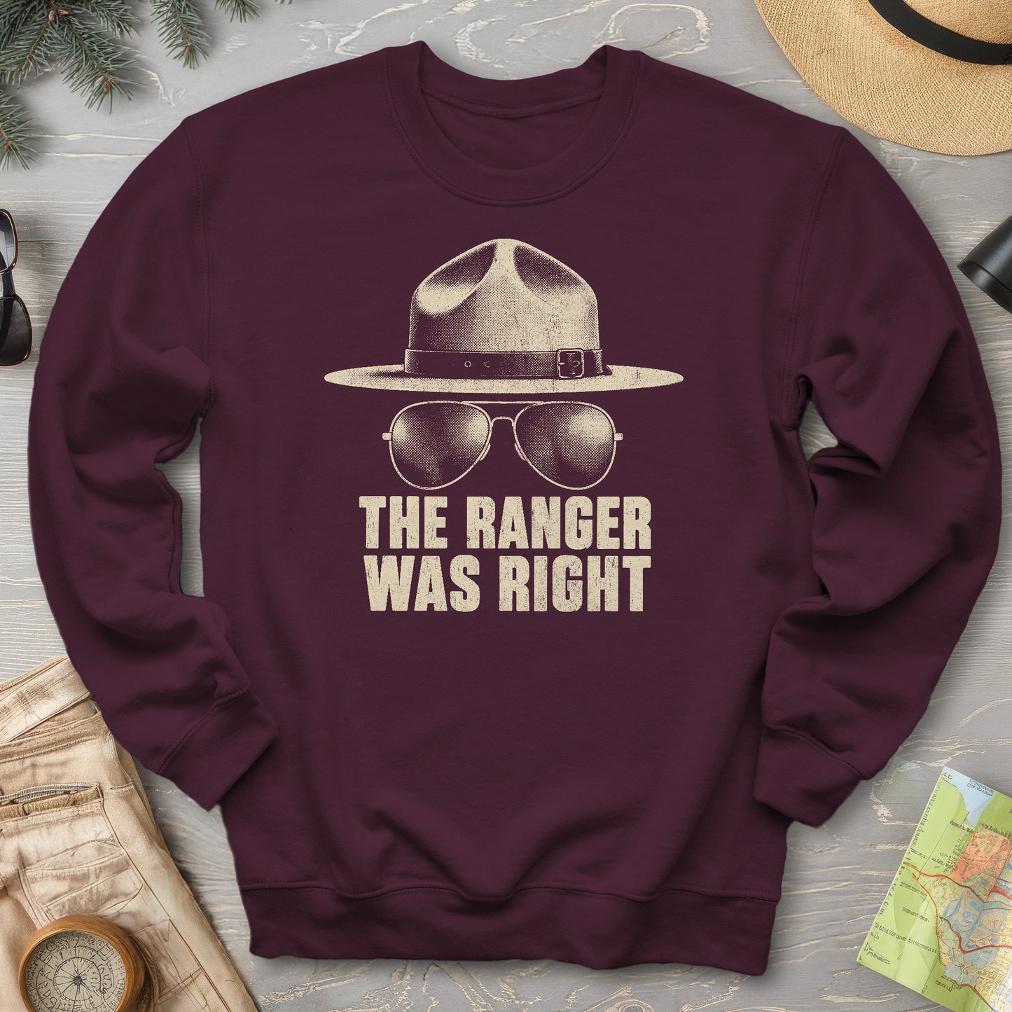 Ranger Was Right Halftone Sweatshirt