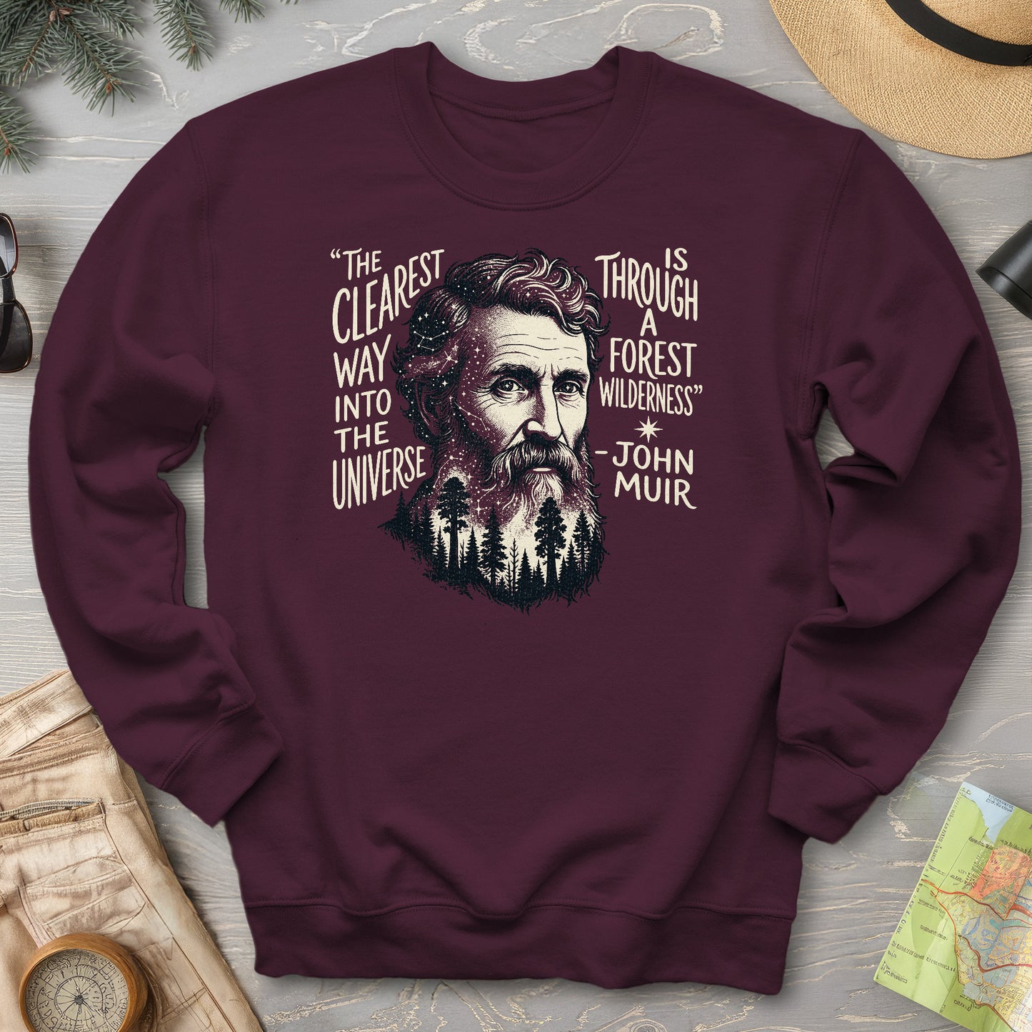 John Muir Universe Sweatshirt