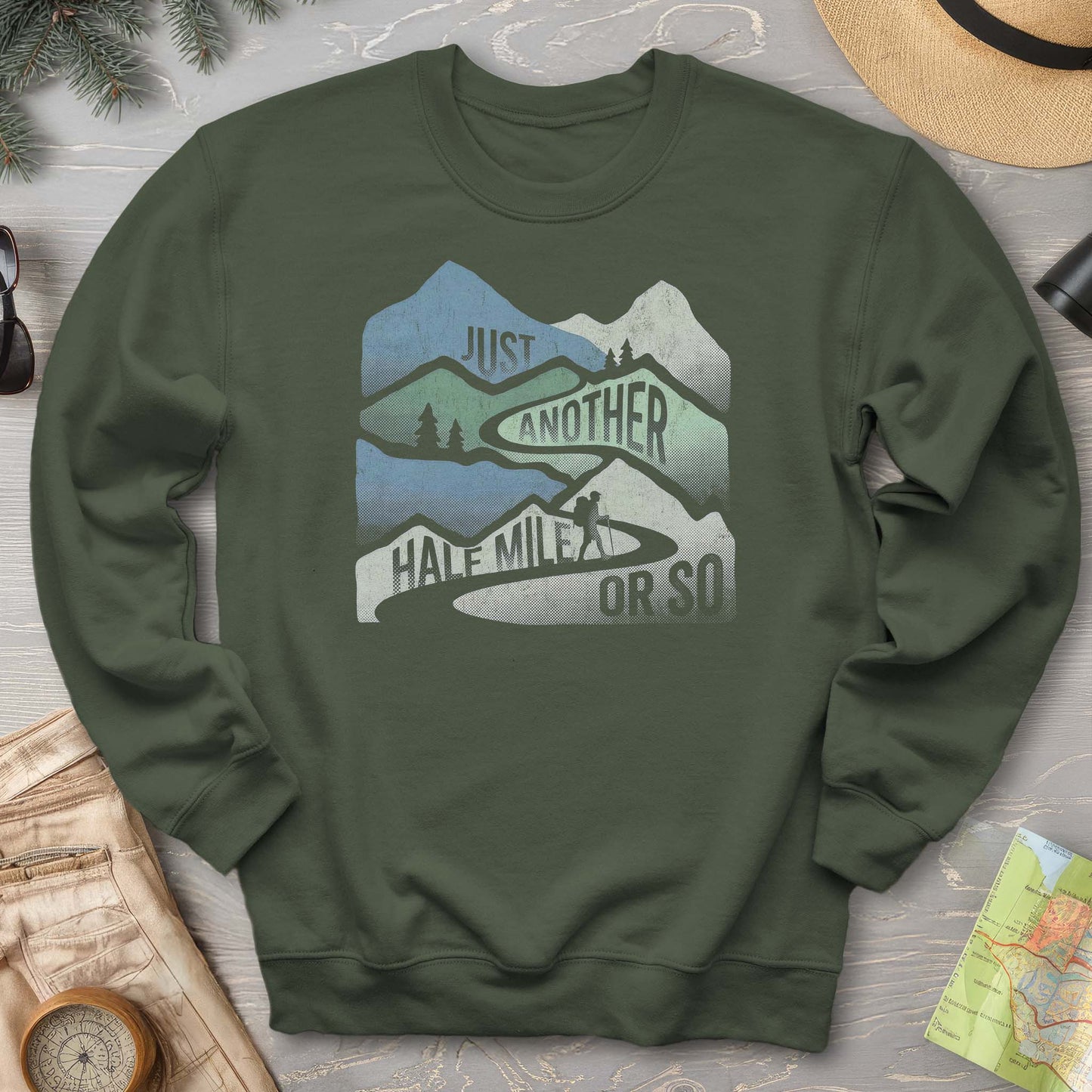 Just Another Half Mile Sweatshirt