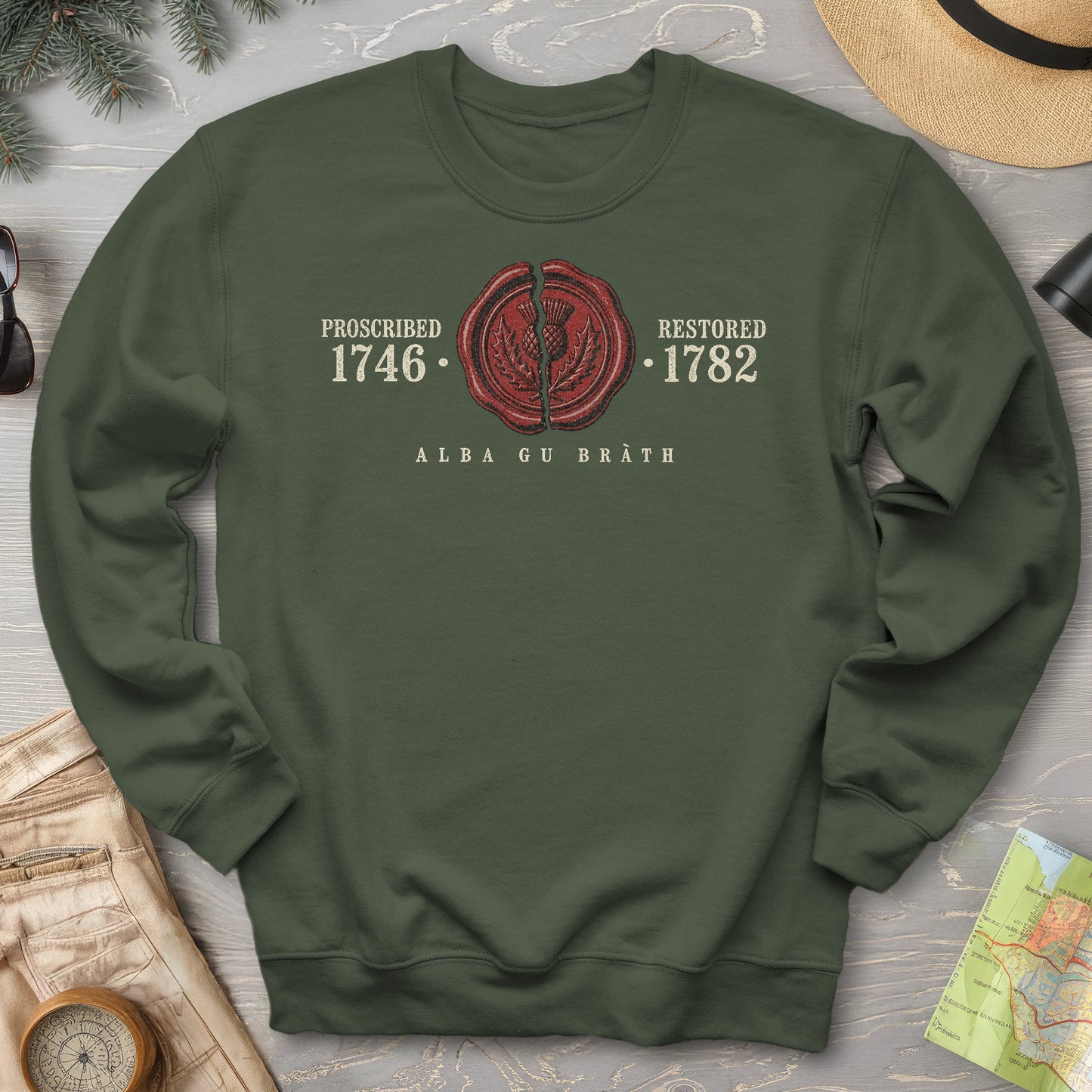 1746 Remembered Seal Sweatshirt