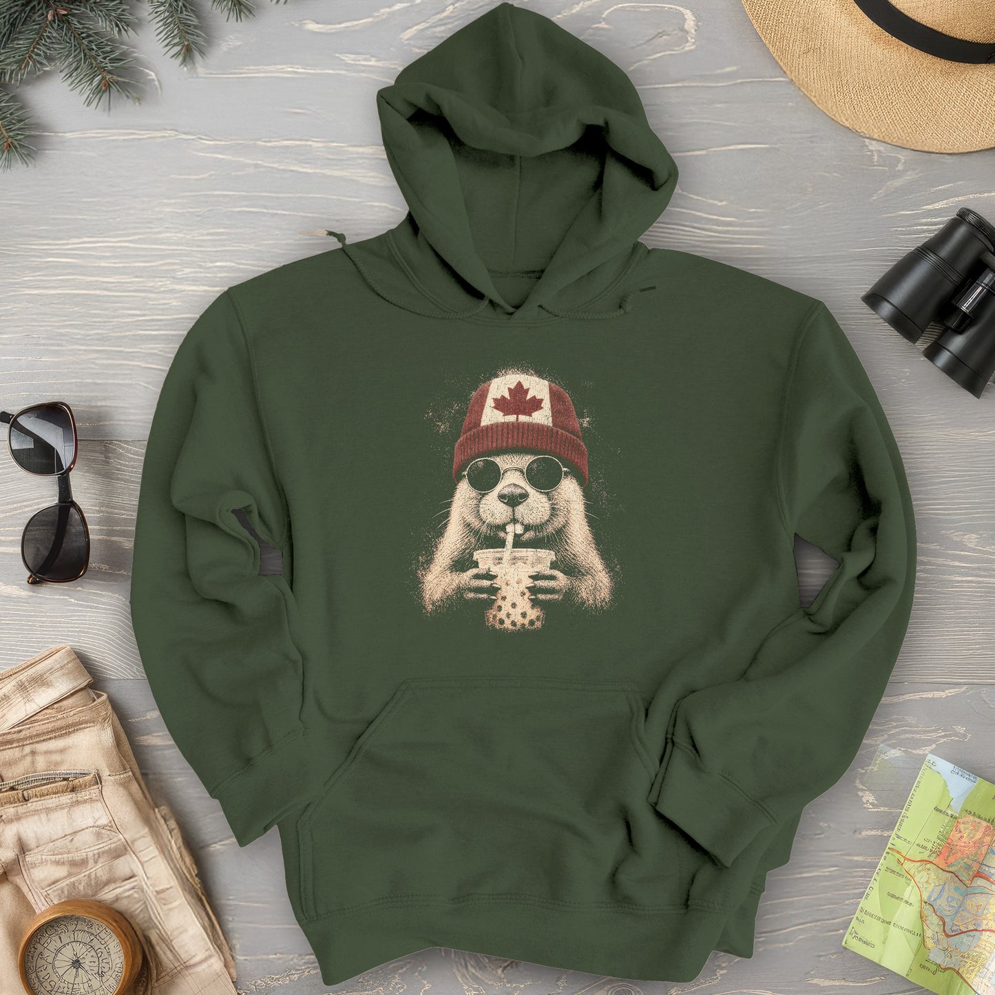 Canada Beaver Attitude Hoodie