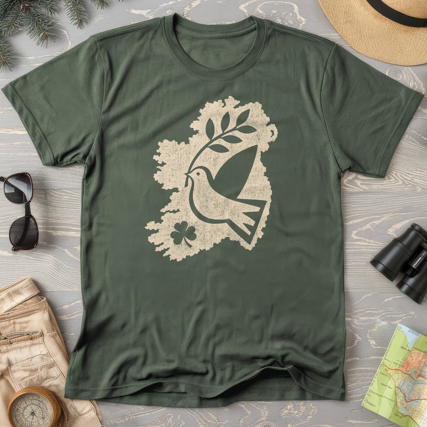 Éire Olive Branch T-Shirt