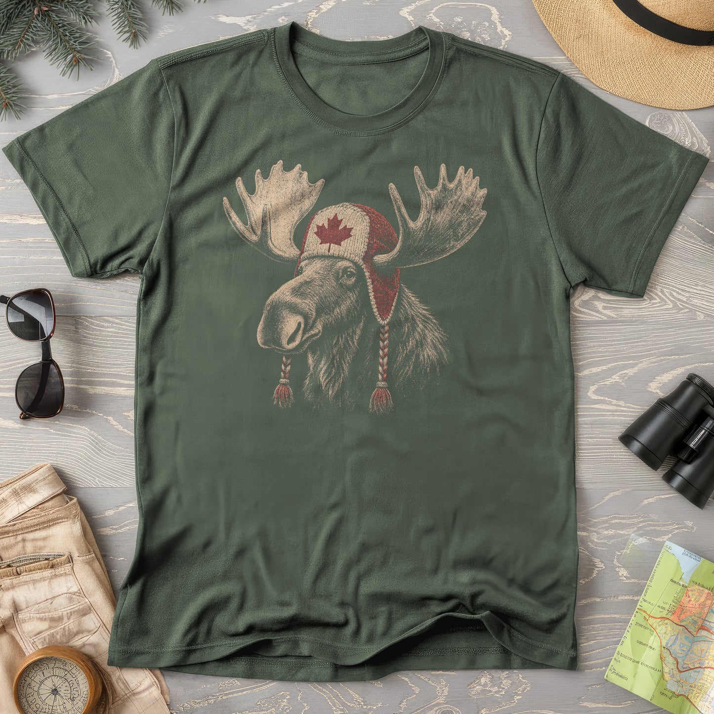 Canada Moose Cap T-Shirt