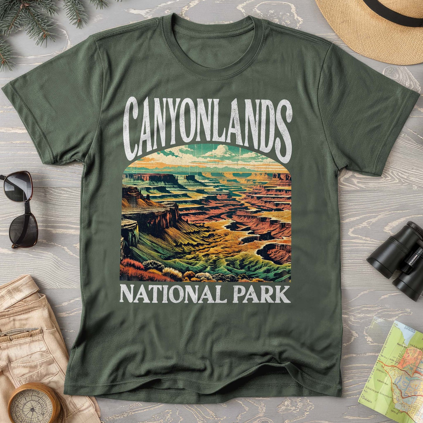 Canyonlands National Park "Big and Bold" Comfort Colors T-Shirt