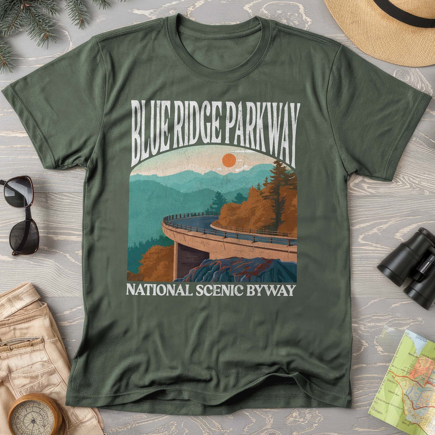 Blue Ridge Parkway "Big and Bold" T-Shirt