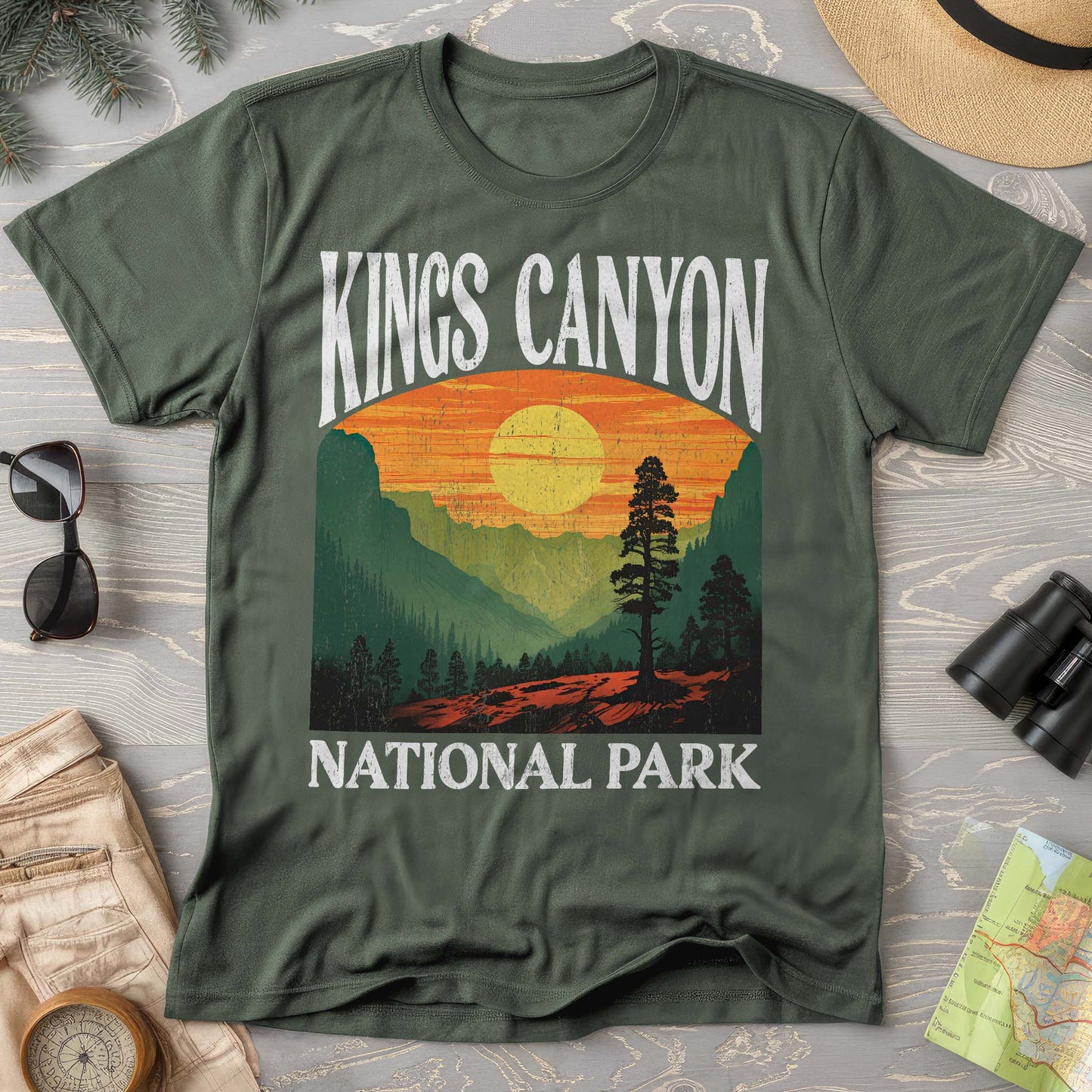 Kings Canyon National Park "Big and Bold" T-Shirt