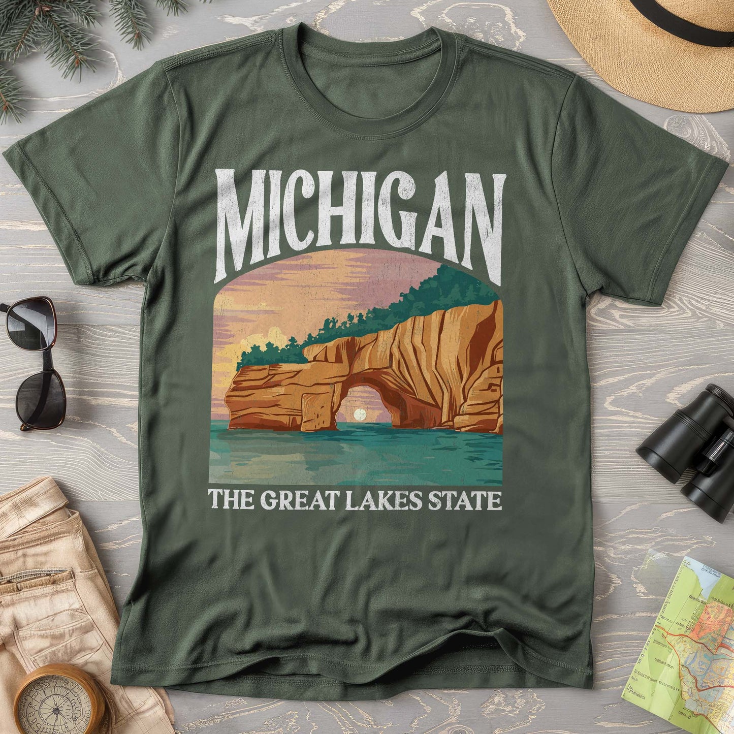 Michigan "Big and Bold" State T-Shirt