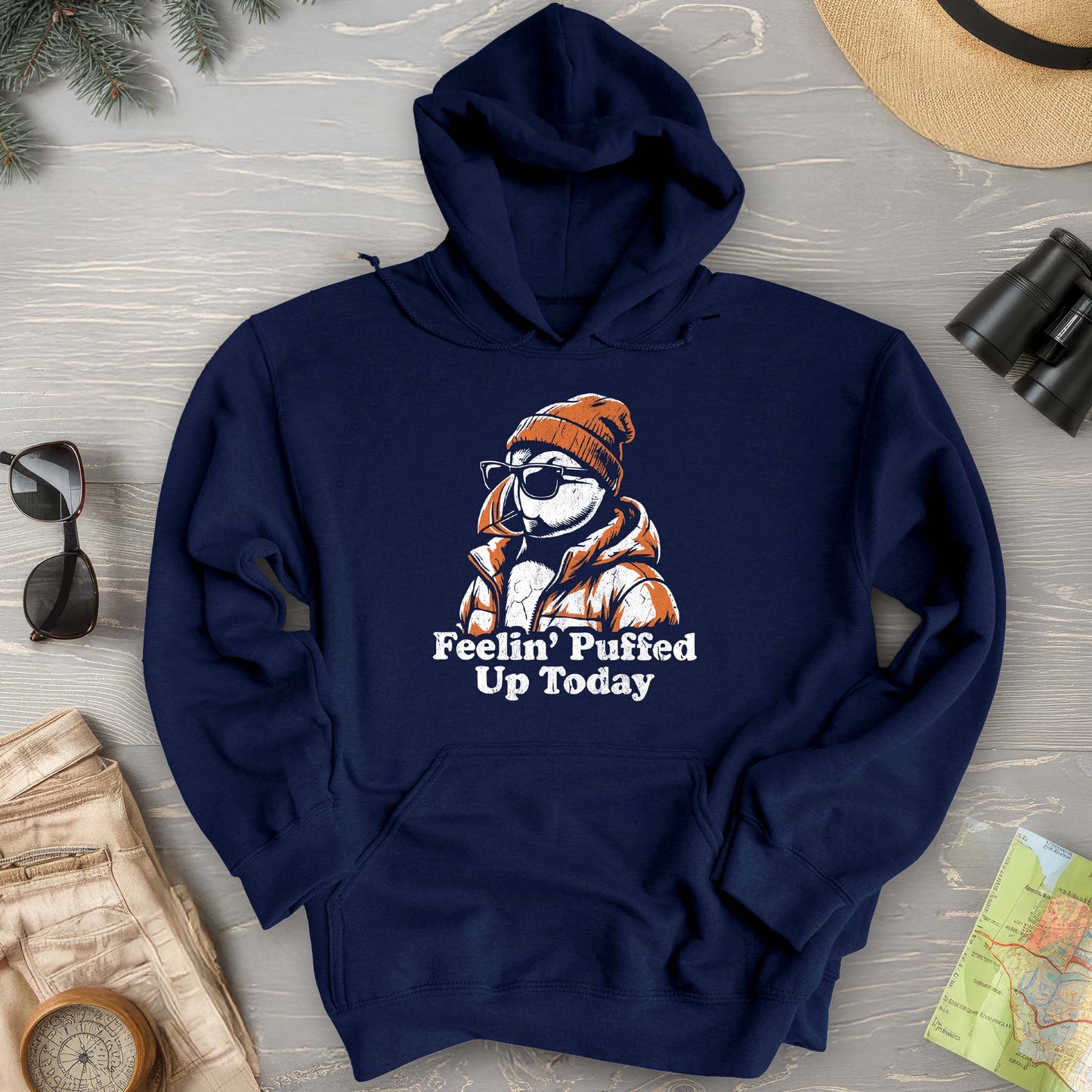 Puffin Puffed Up Hoodie