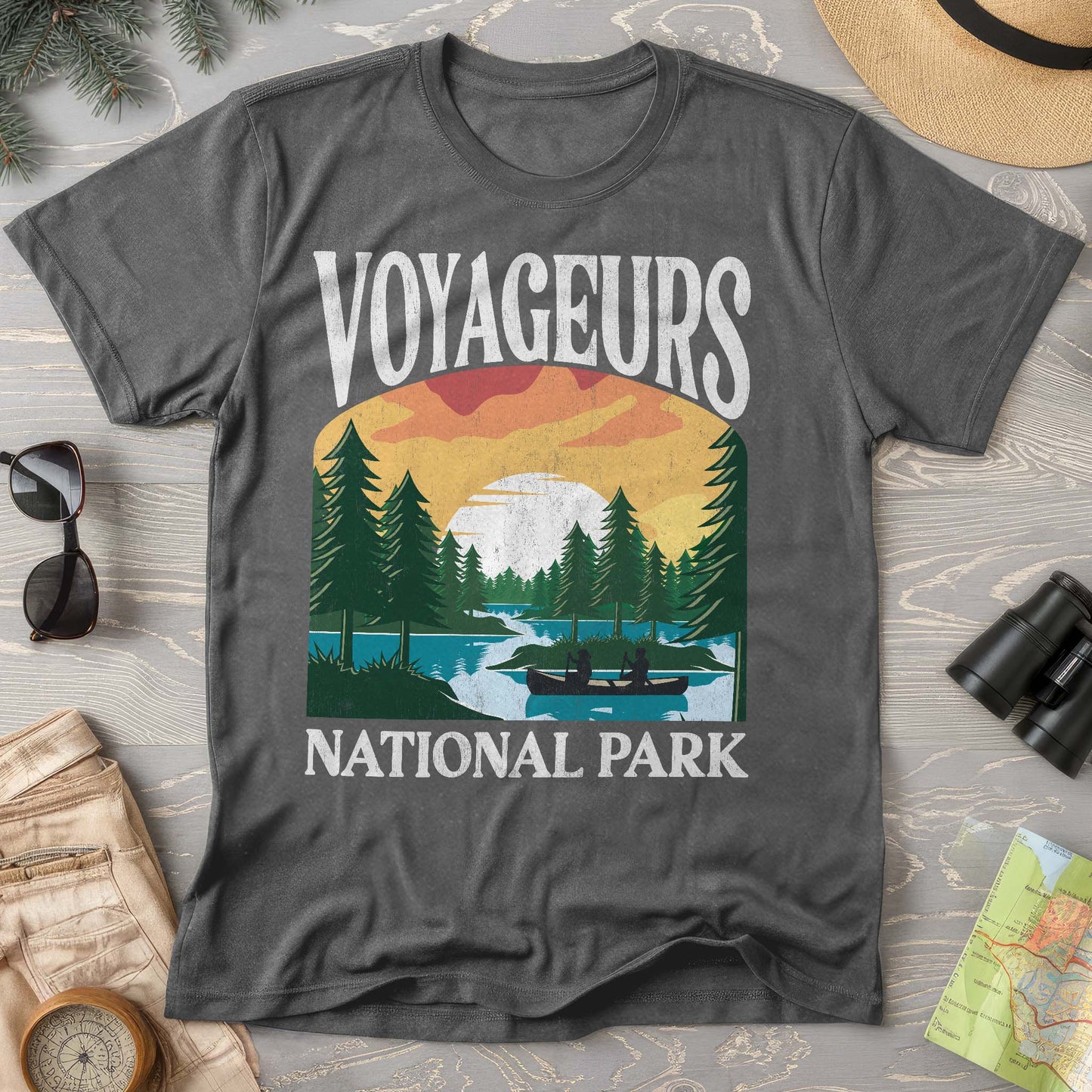 Voyageurs National Park "Big and Bold" T-Shirt