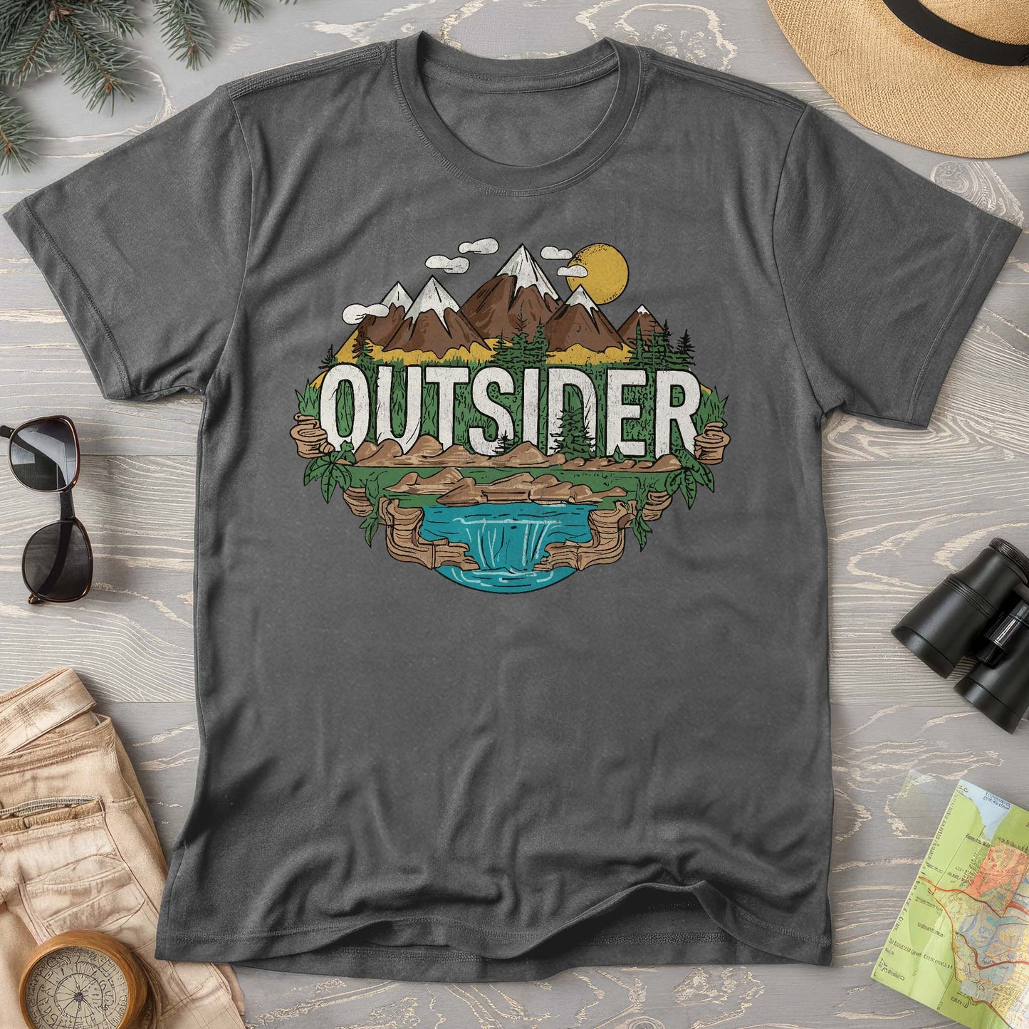 Outsider Comfort Colors Graphic T-Shirt