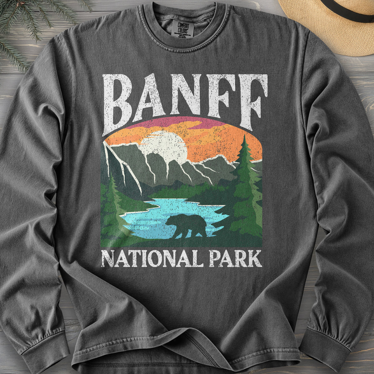 Banff National Park "Big and Bold" Long Sleeve Shirt