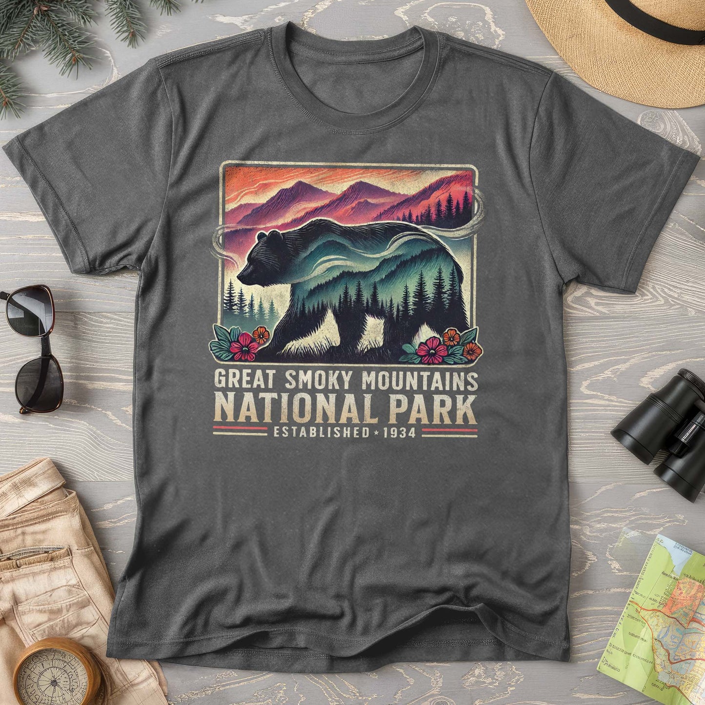 Great Smoky Mountains "Mountain Bear" T-Shirt