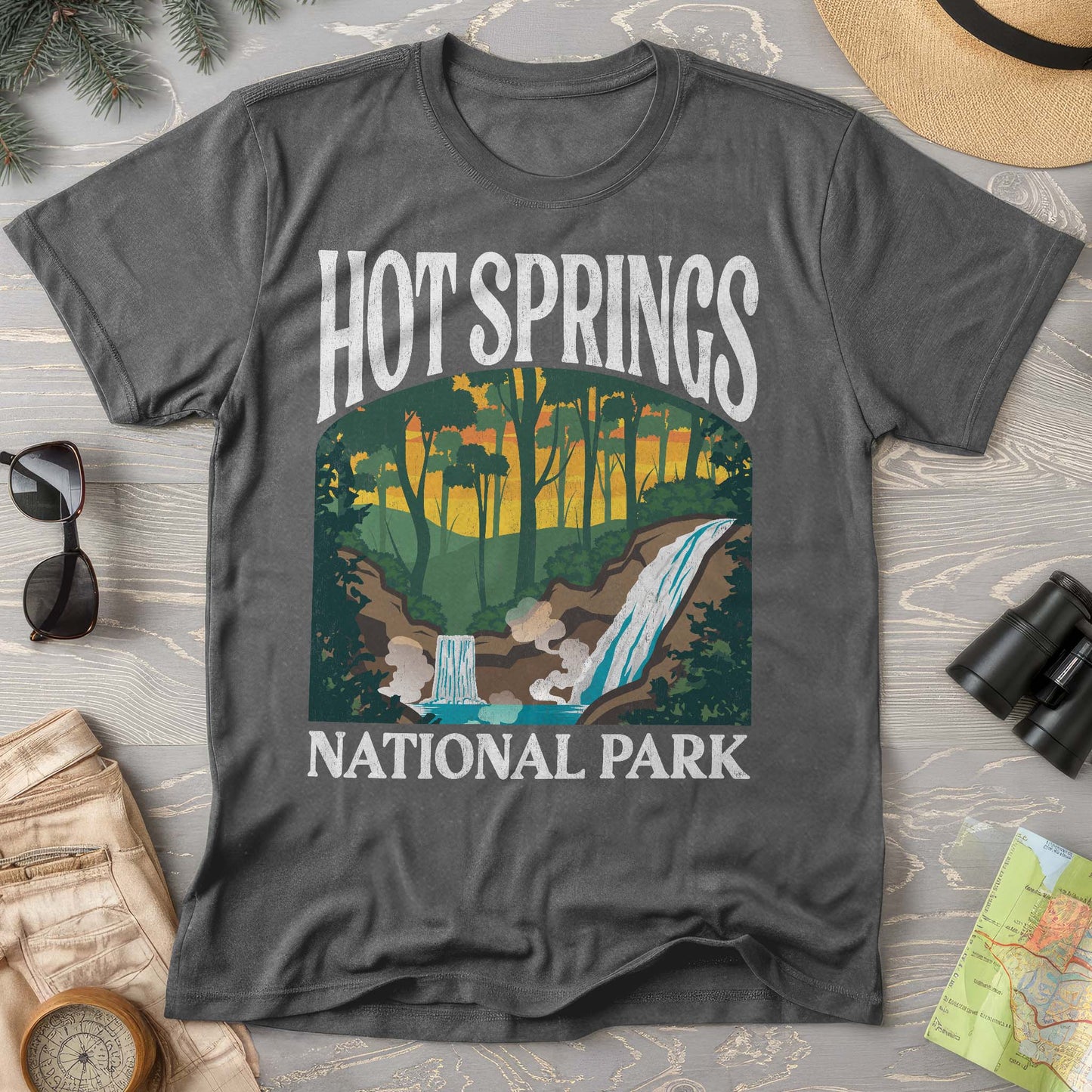 Hot Springs National Park "Big and Bold" T-Shirt