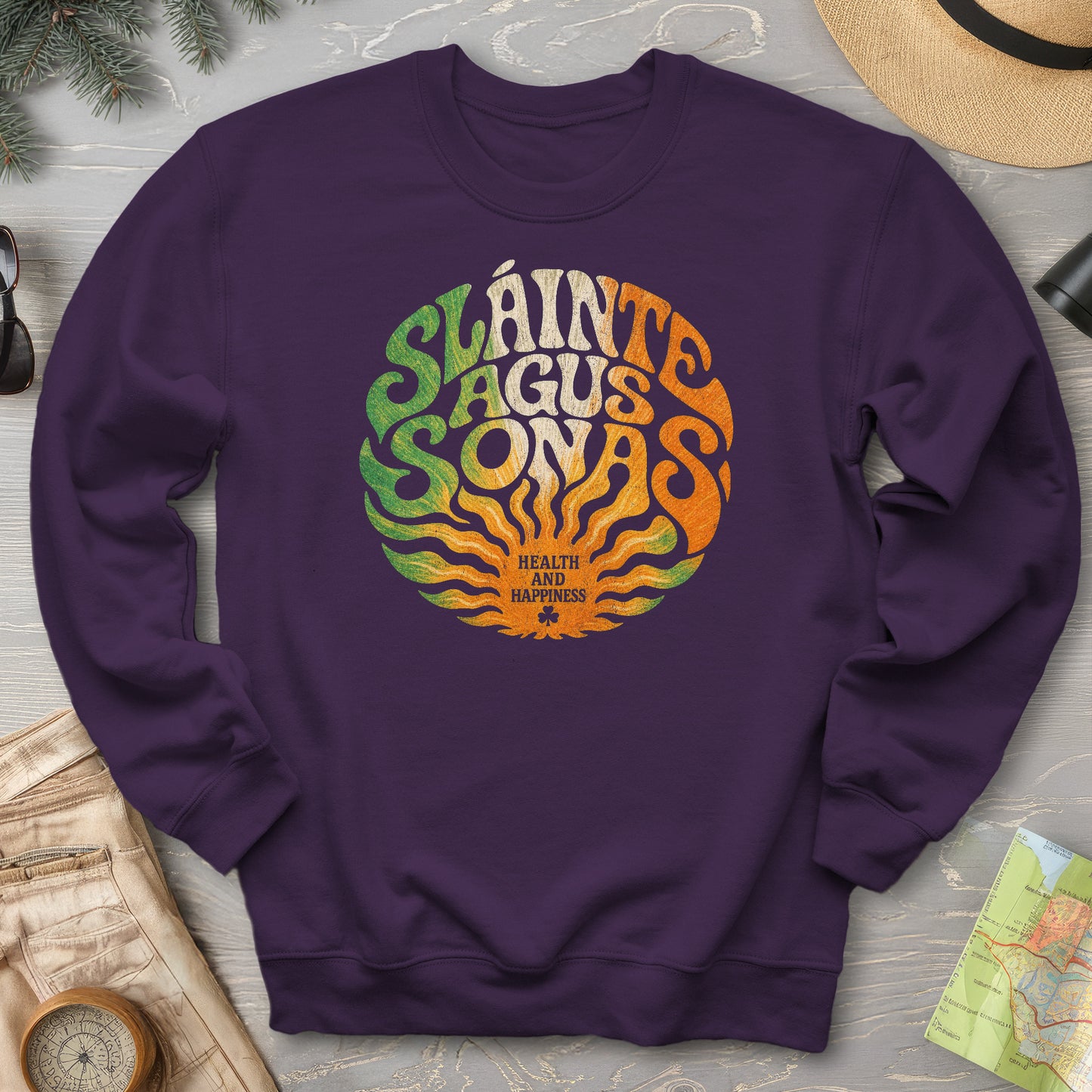 Sláinte Agus Sonas Sweatshirt