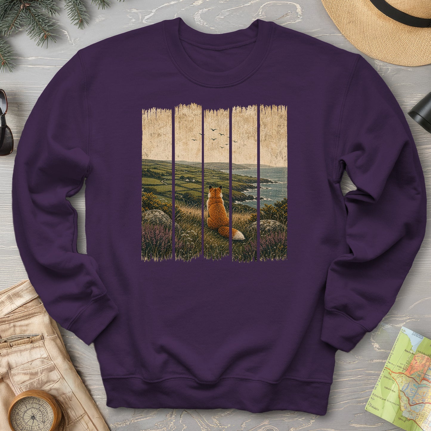 Ireland Fox Panels Sweatshirt