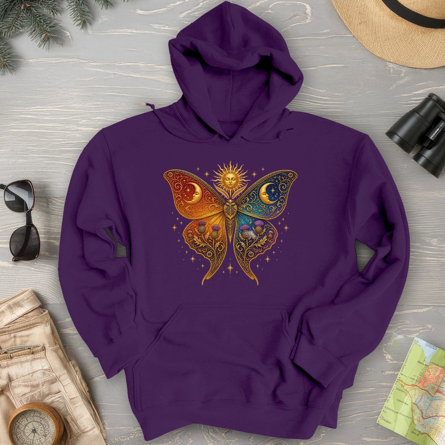 Celestial Butterfly Hoodie
