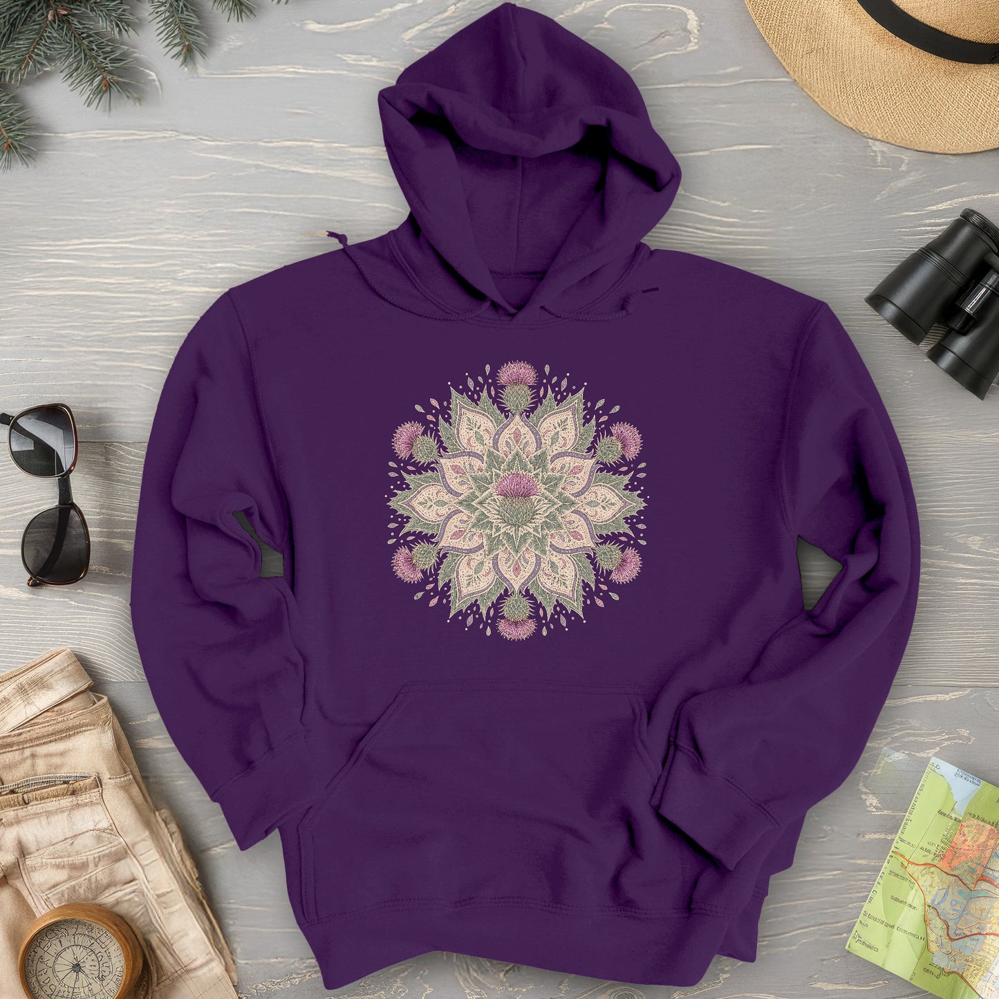 Thistle Mandala Hoodie