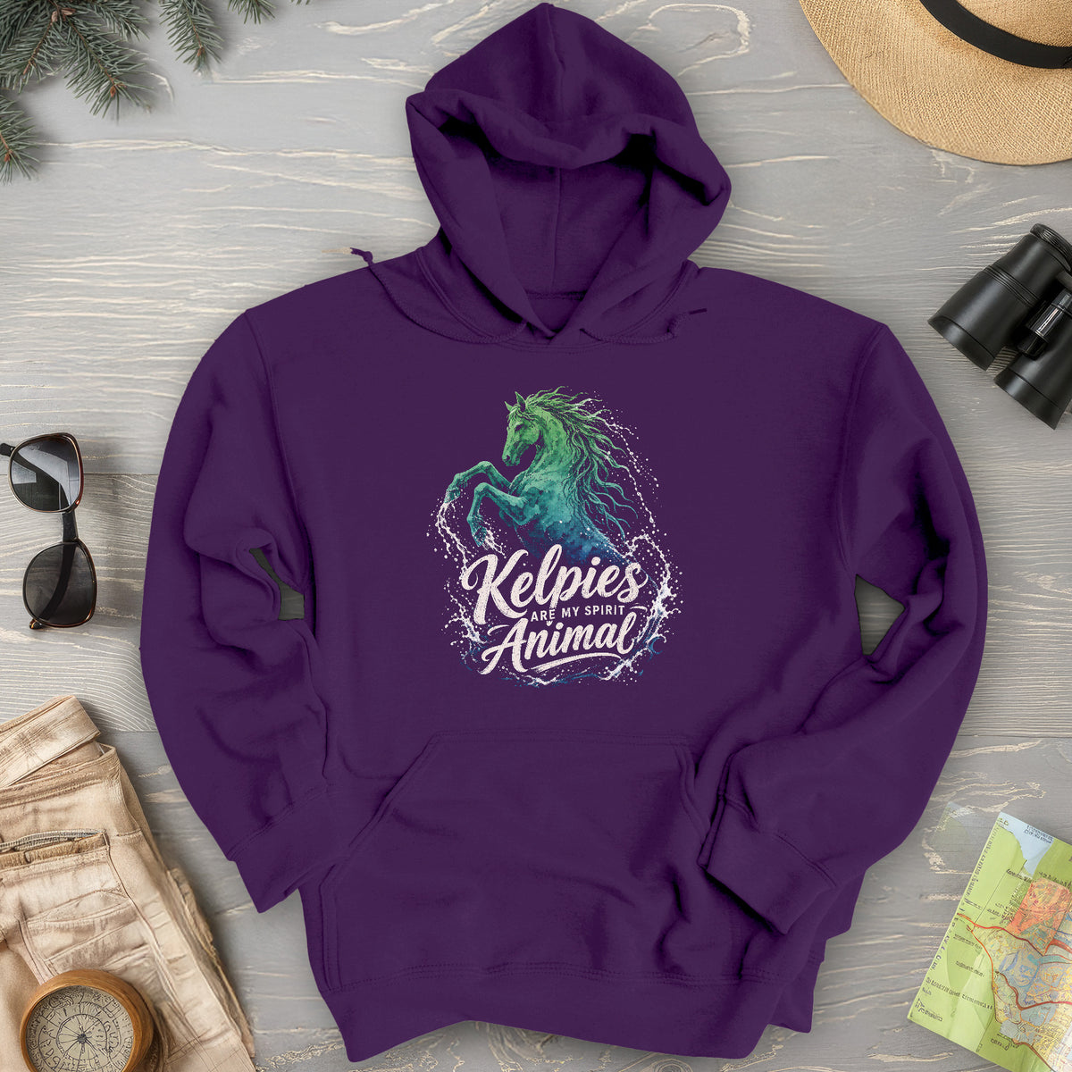 Kelpie Spirit Animal Hoodie