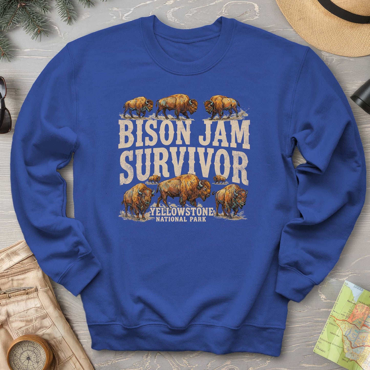 Bison Jam Survivor Sweatshirt
