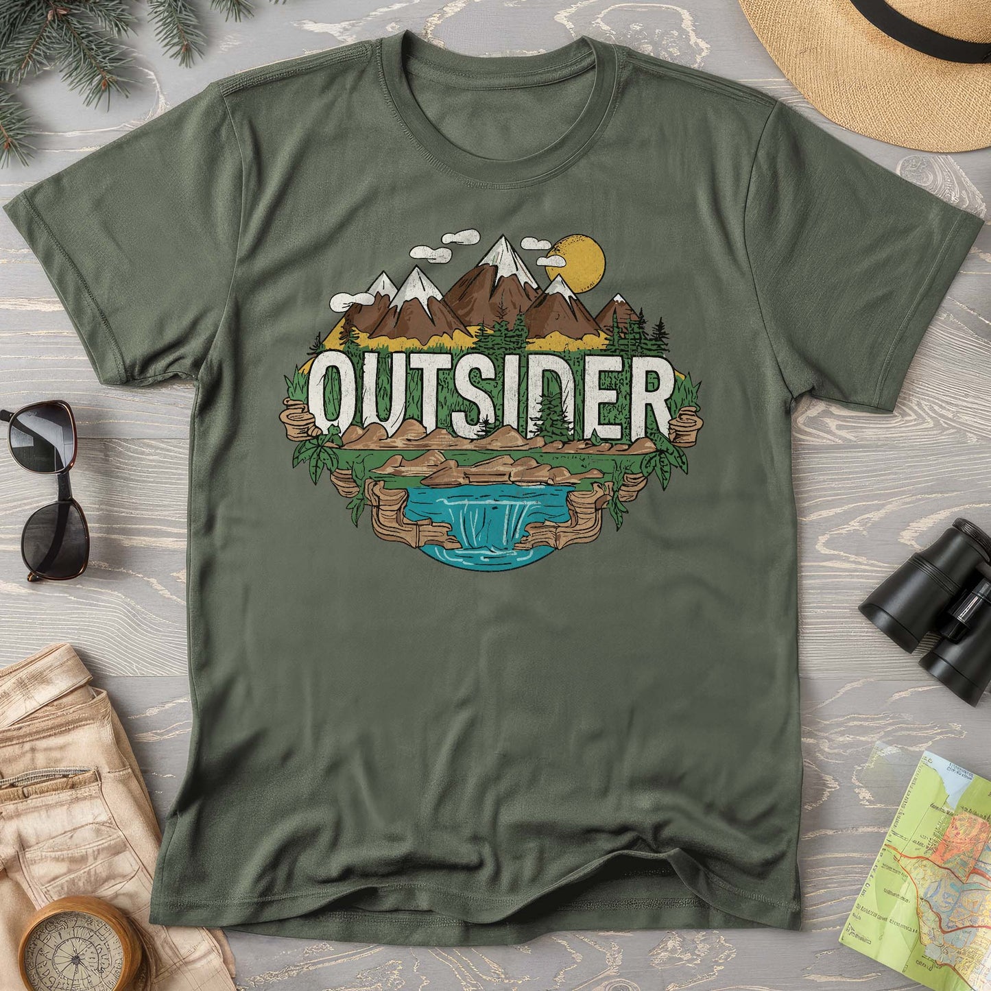 Outsider Comfort Colors Graphic T-Shirt