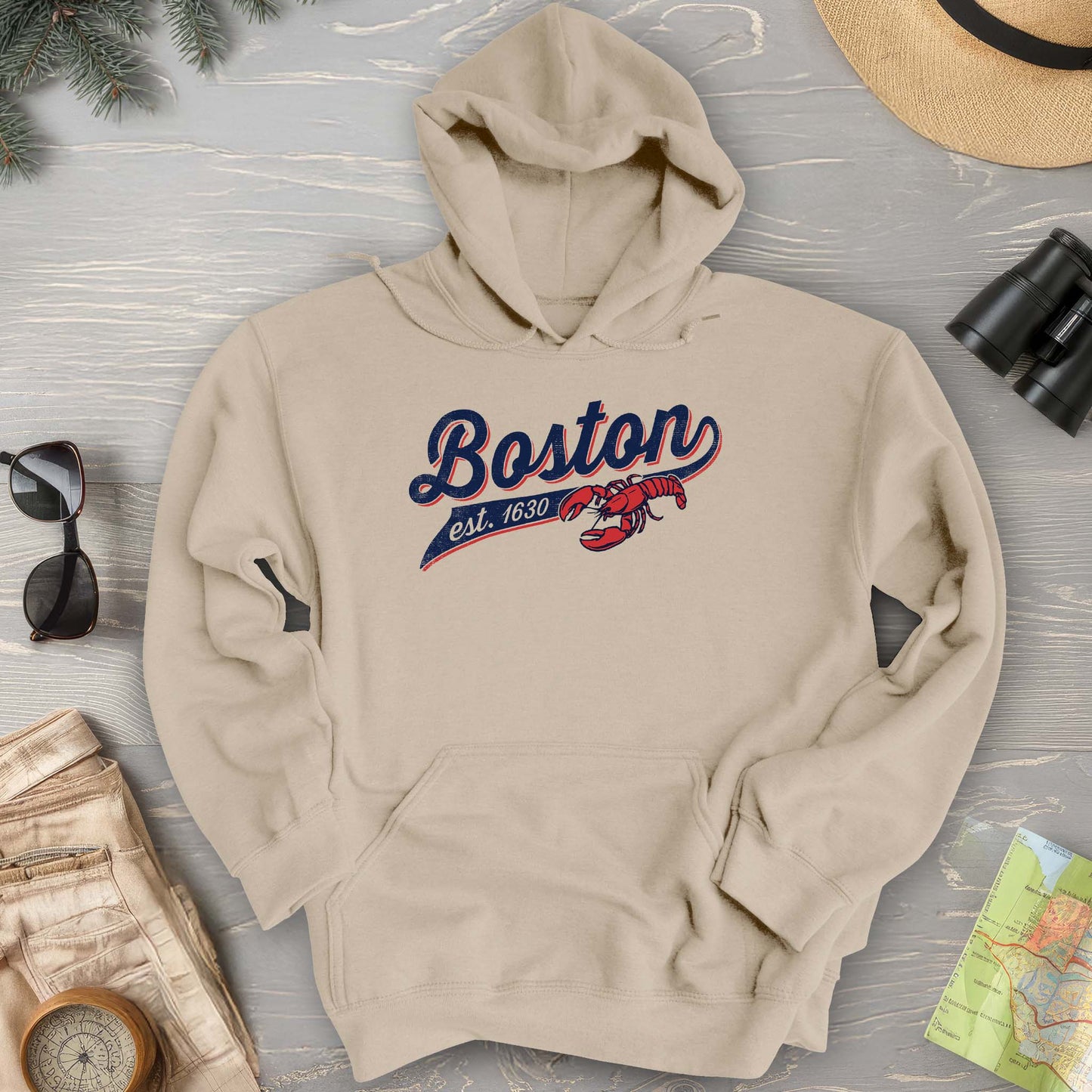 Boston Banner Hoodie