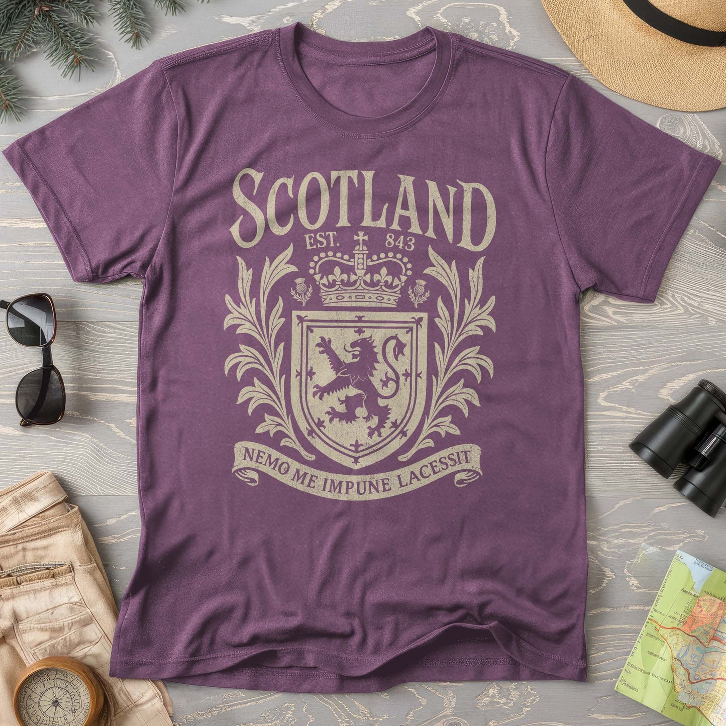 Scotland Vintage Heraldry T-Shirt