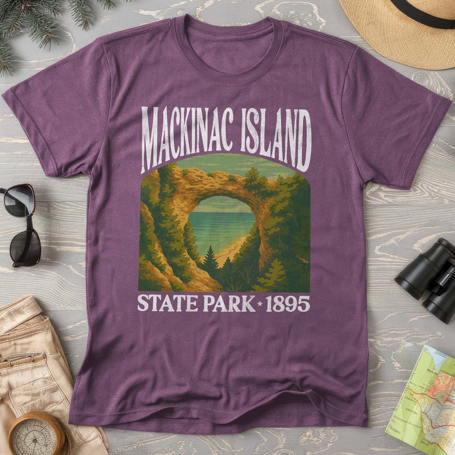 Mackinac Island State Park "Big and Bold" T-Shirt