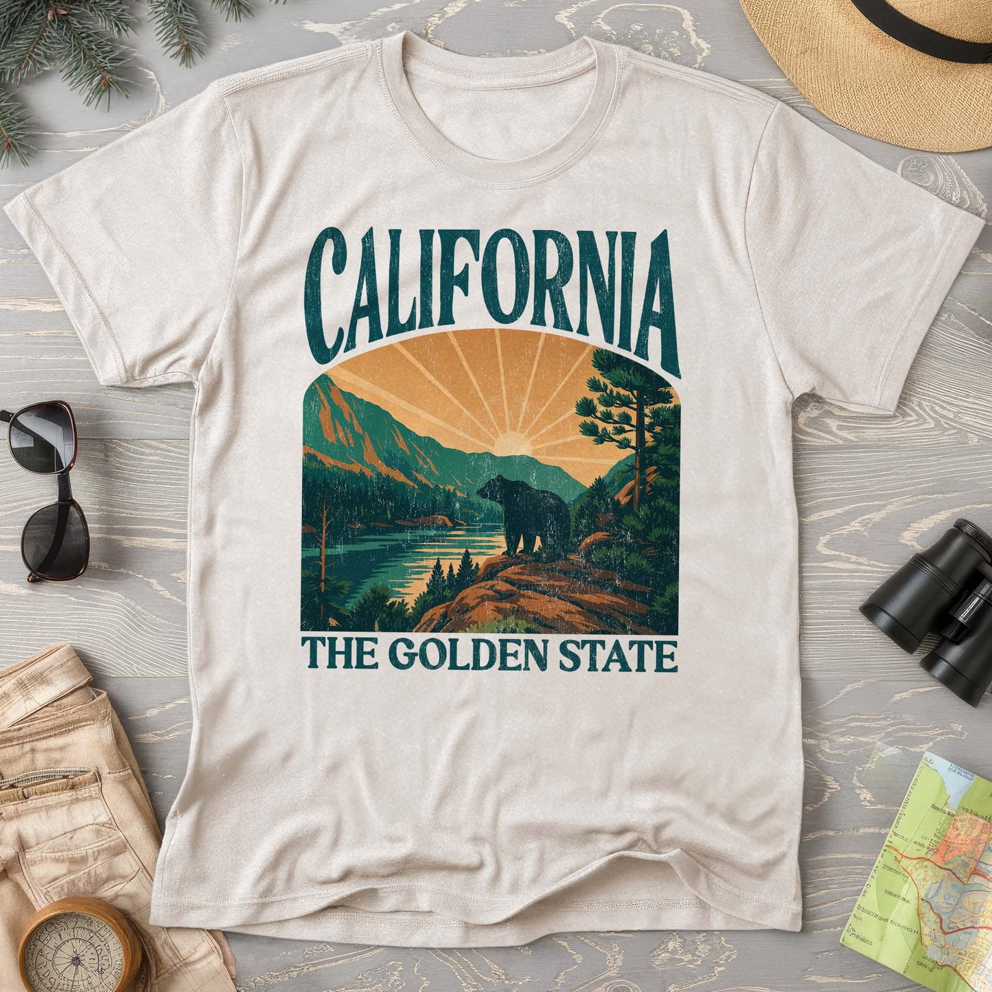 California Golden State "Big and Bold" T-Shirt