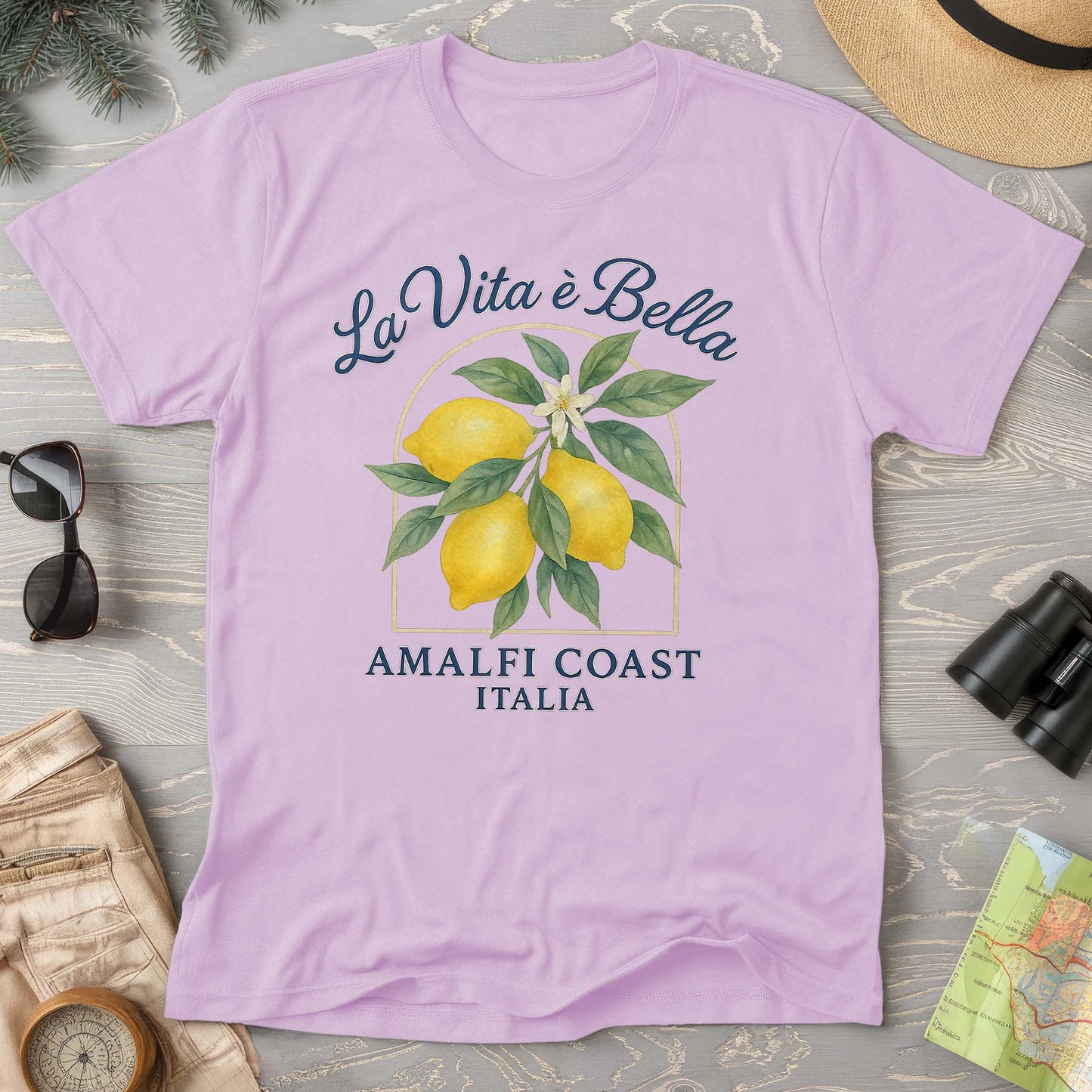 Amalfi Coast "La Vita Bella" T-Shirt