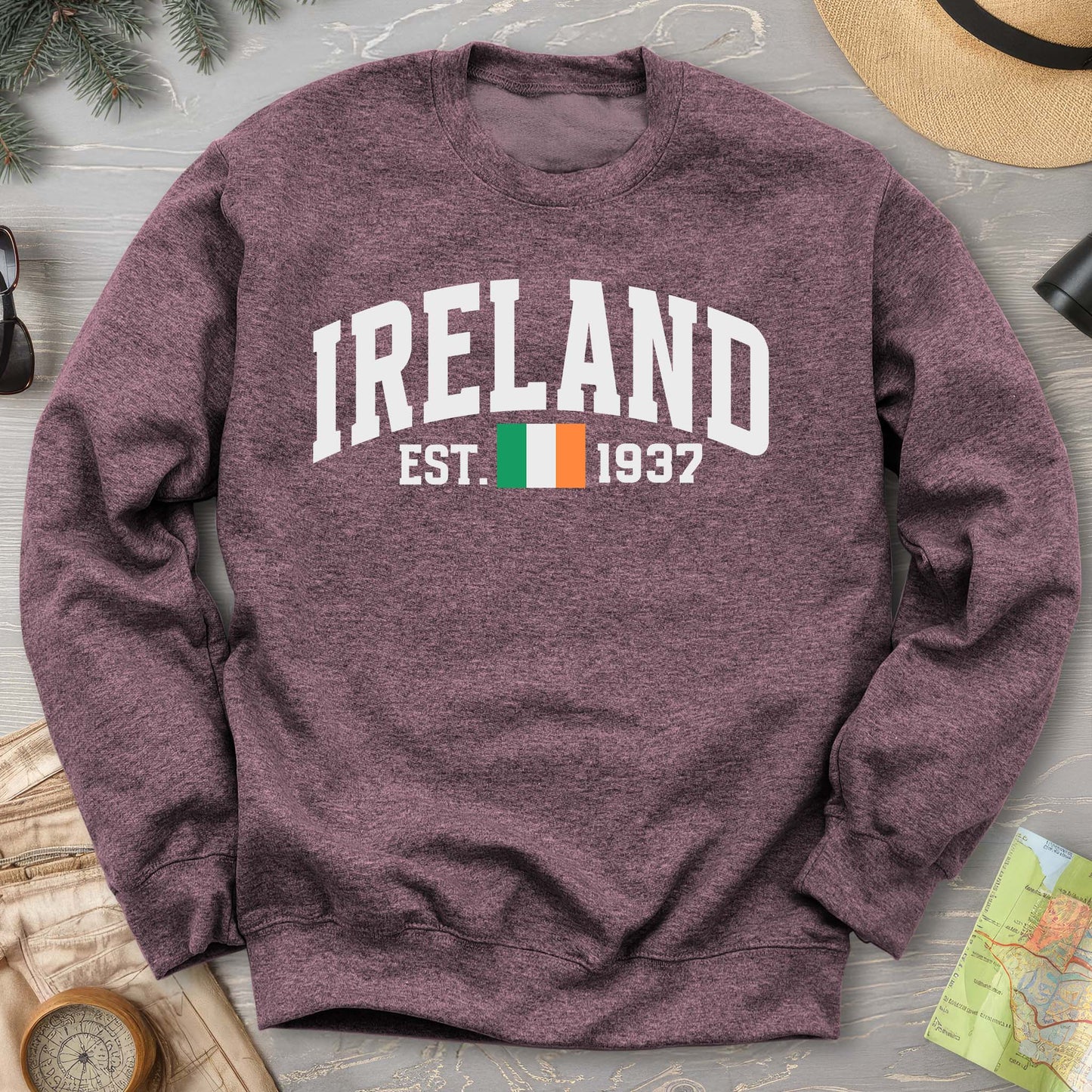 Ireland Varsity Flag Sweatshirt