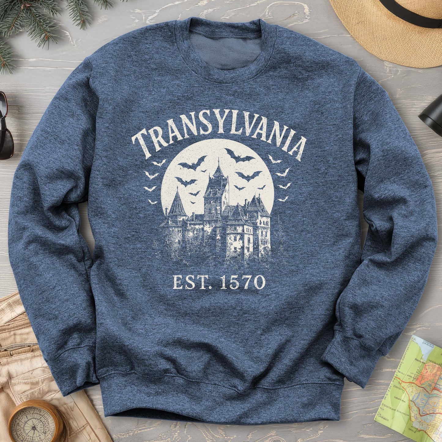 Transylvania Bran Castle Sweatshirt
