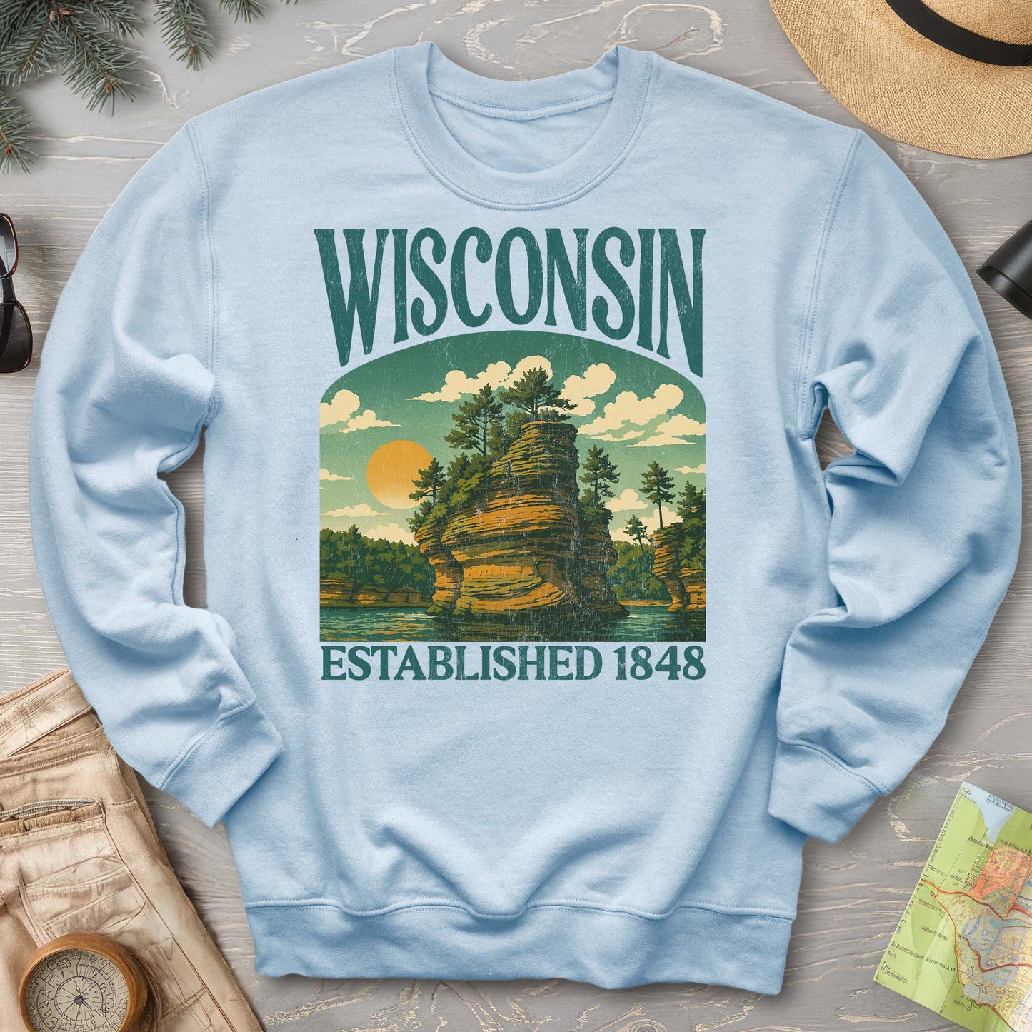 Wisconsin "Big & Bold" Sweatshirt