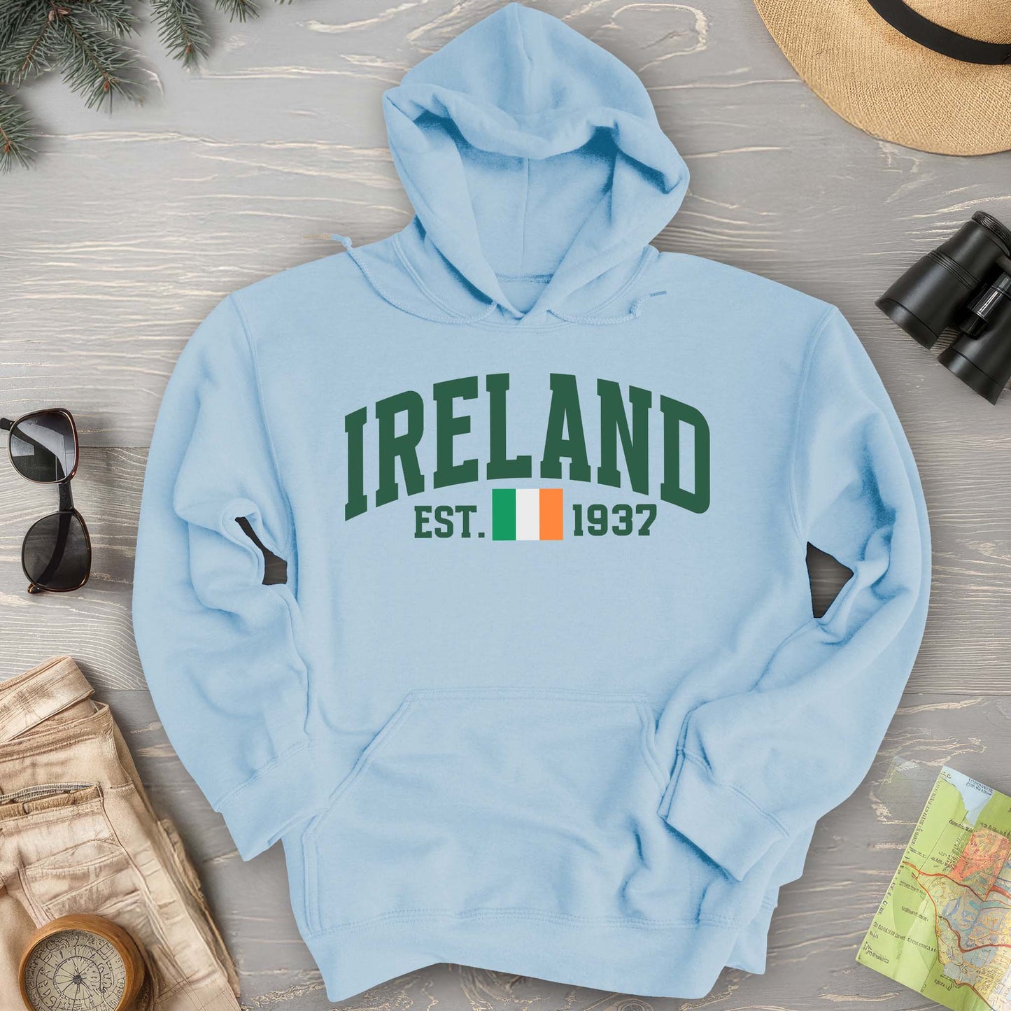 Ireland Varsity Flag Hoodie