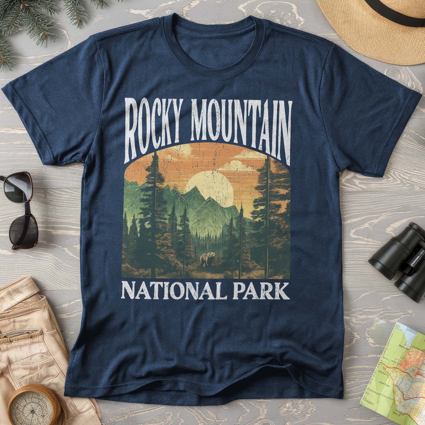 Rocky Mountain National Park "Big and Bold" T-Shirt