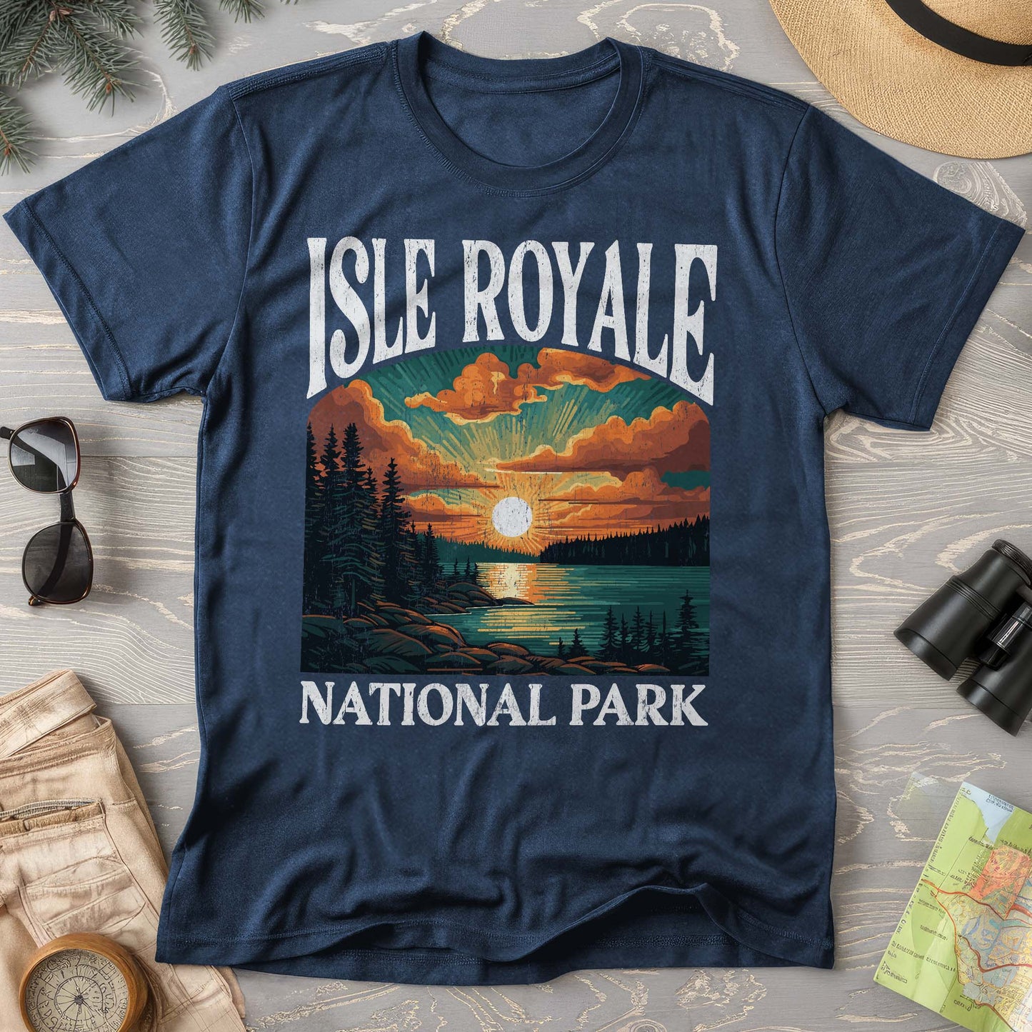 Isle Royale National Park "Big and Bold" T-Shirt