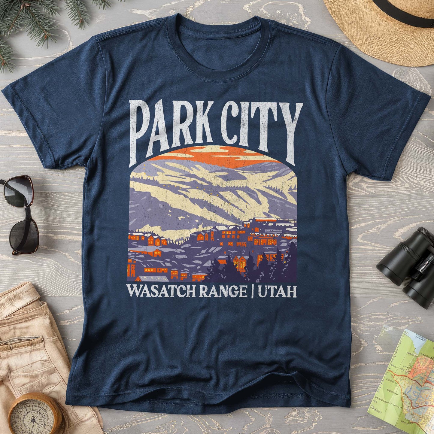 Park City Utah "Big and Bold" T-Shirt